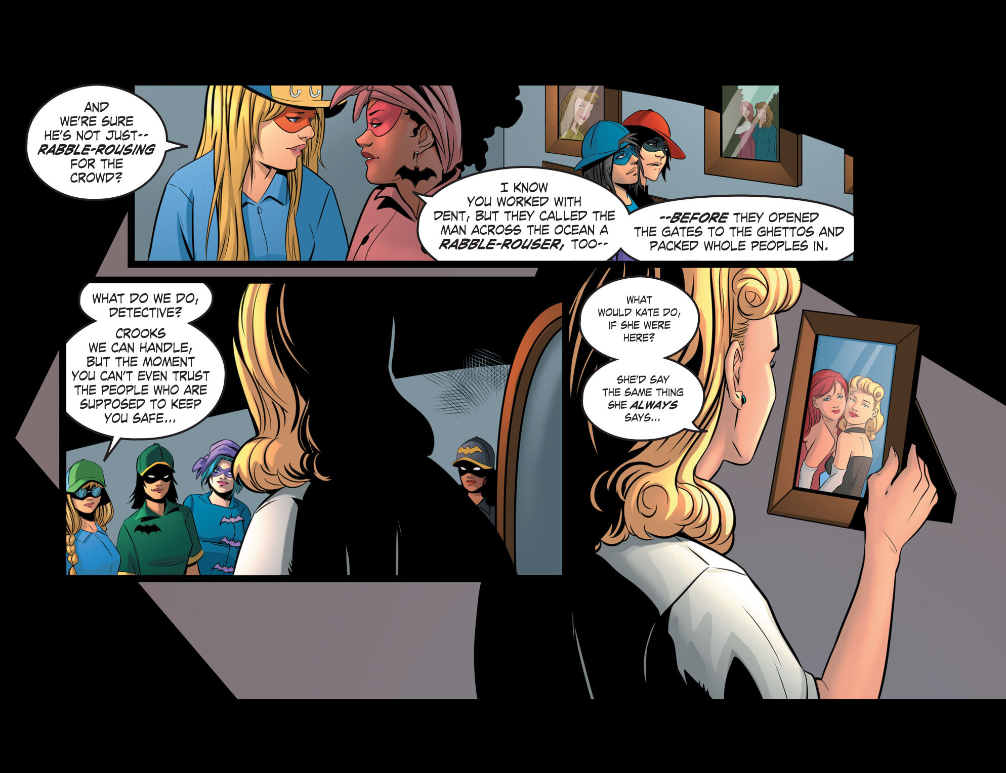 Read online DC Comics: Bombshells comic -  Issue #38 - 14