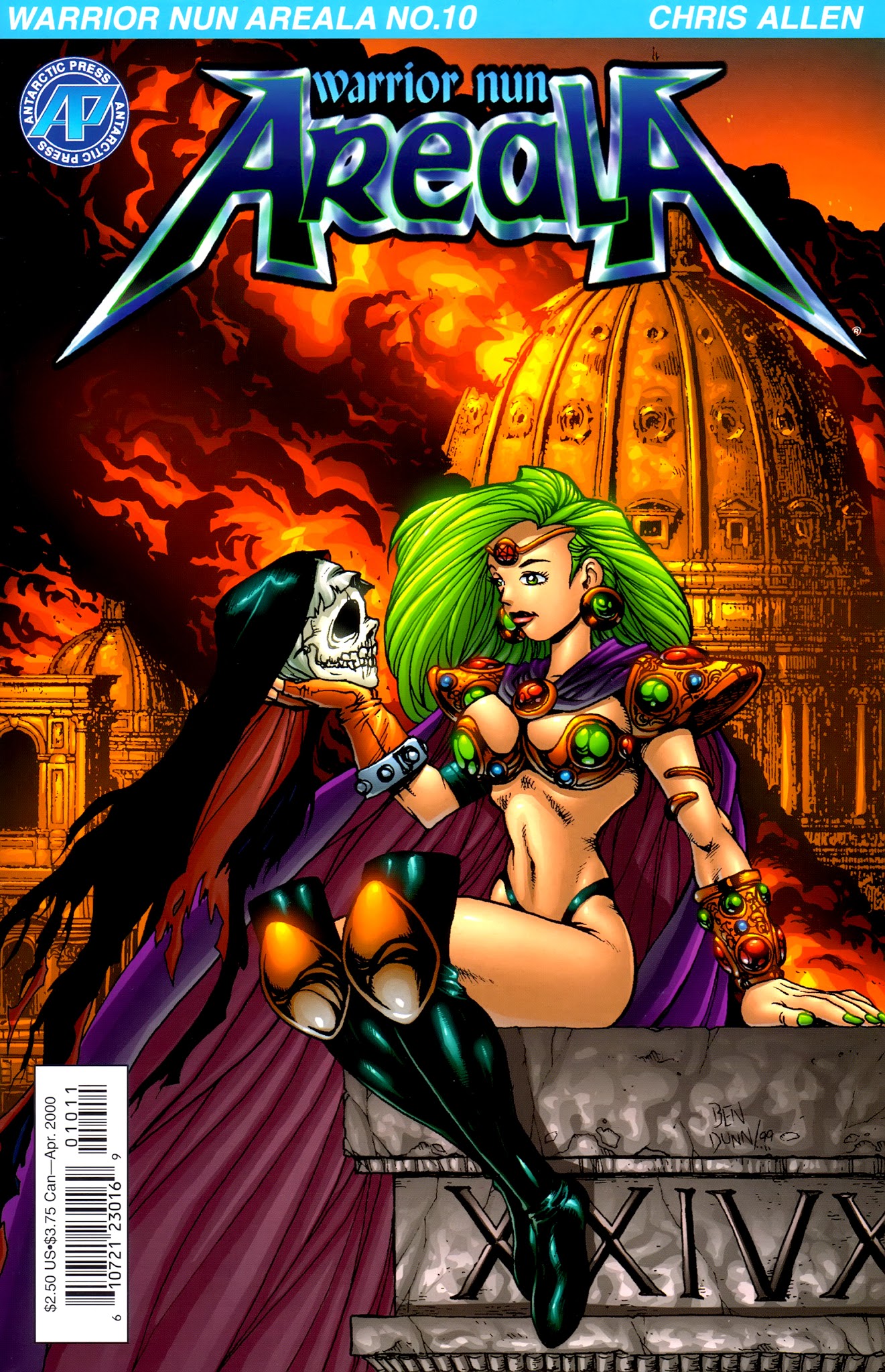 Read online Warrior Nun Areala (1999) comic -  Issue #10 - 1