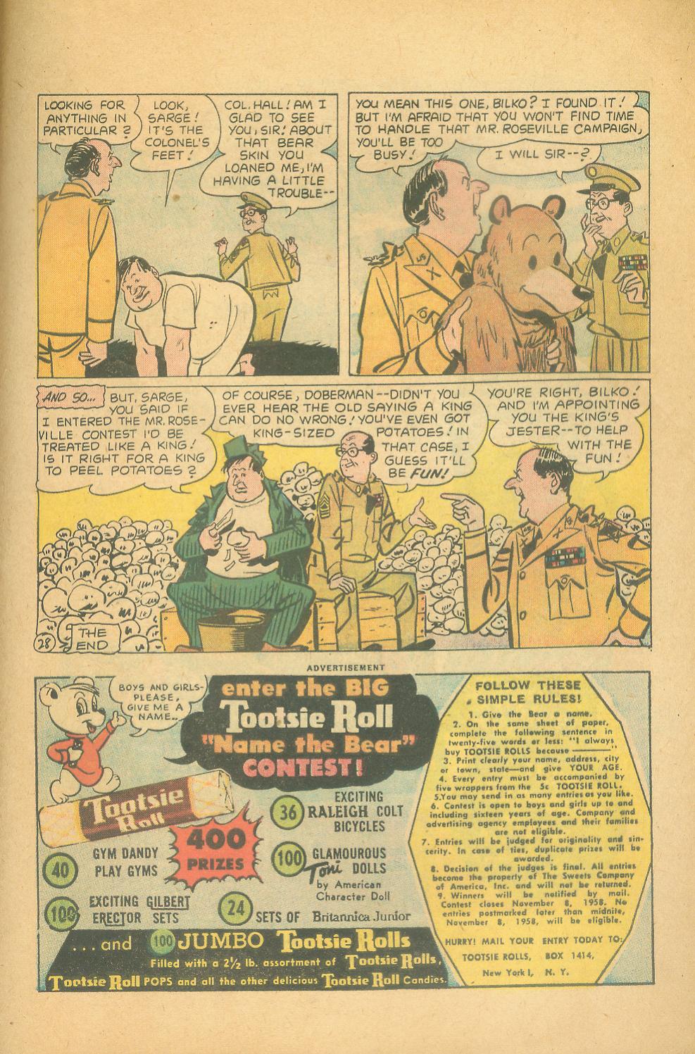 Read online Sgt. Bilko's Pvt. Doberman comic -  Issue #3 - 33