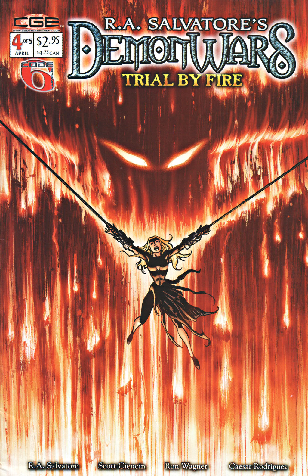 Read online R.A. Salvatore's DemonWars: Trial By Fire comic -  Issue #4 - 1