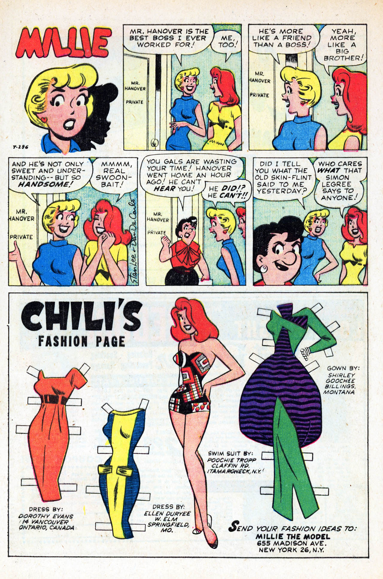 Read online Millie the Model comic -  Issue #91 - 28