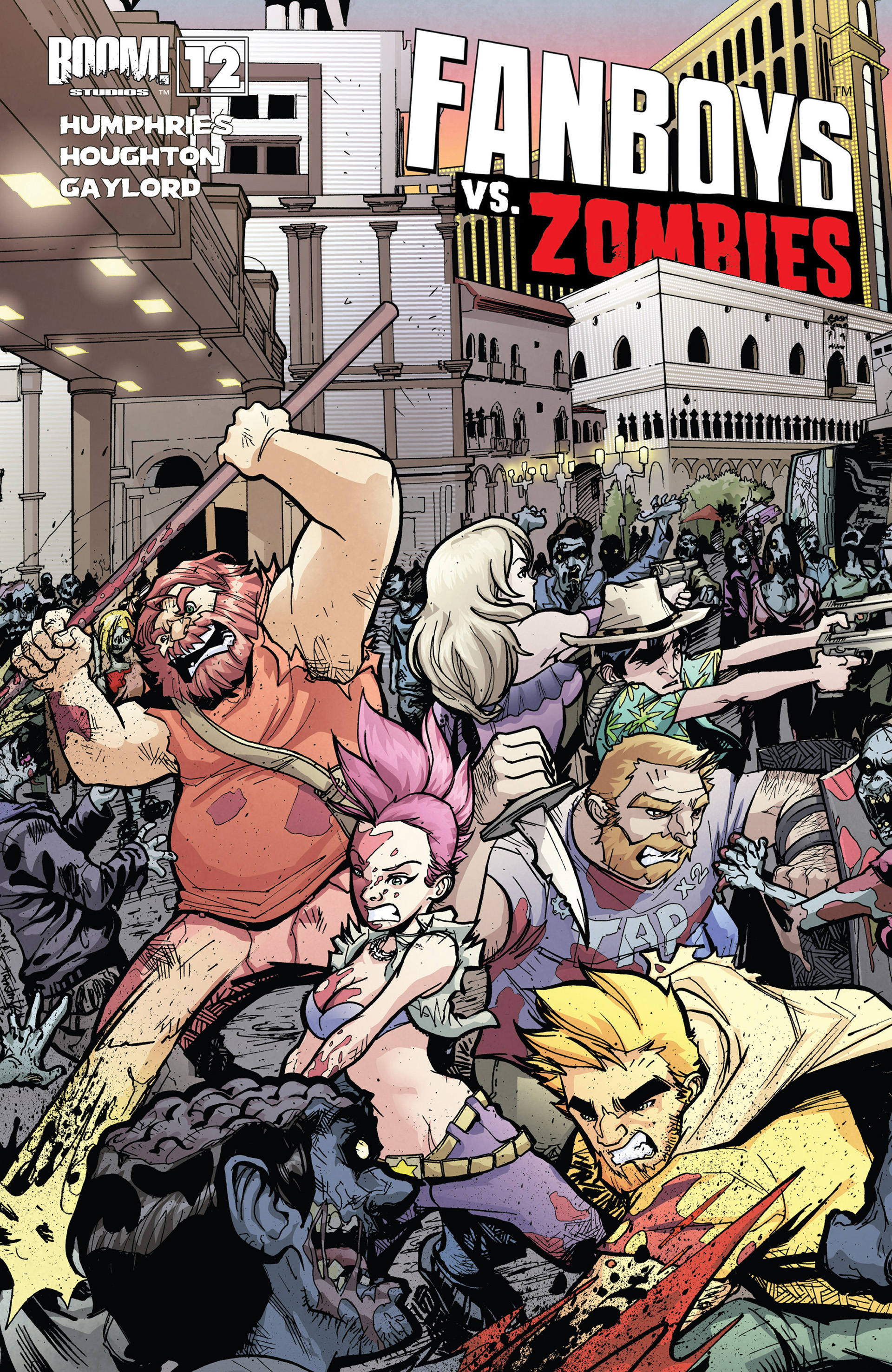Read online Fanboys vs. Zombies comic -  Issue #12 - 2