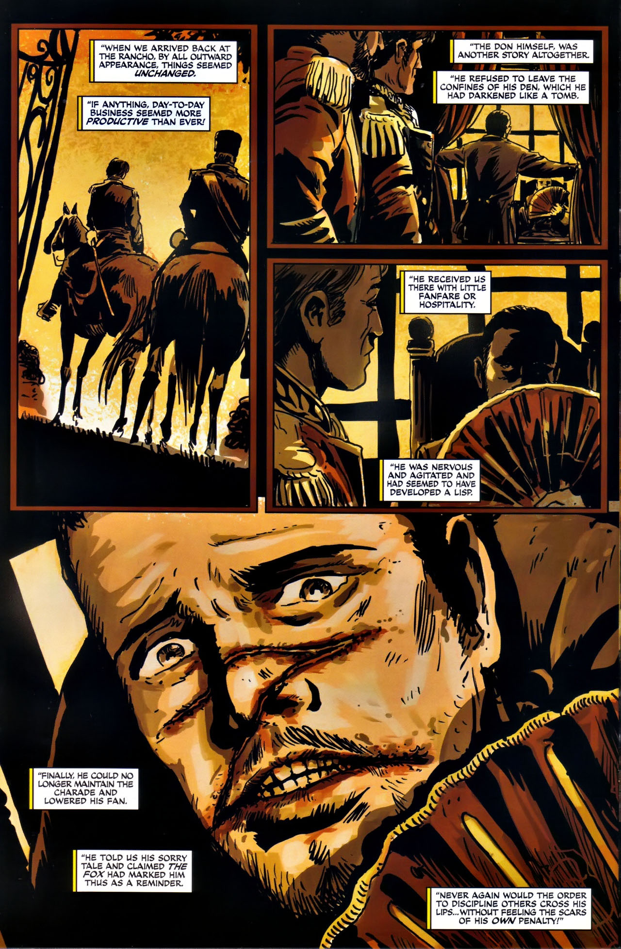 Read online Zorro (2008) comic -  Issue #17 - 21