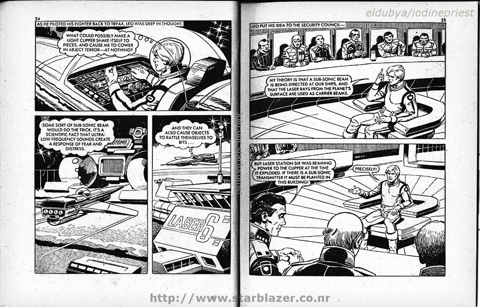 Read online Starblazer comic -  Issue #73 - 14
