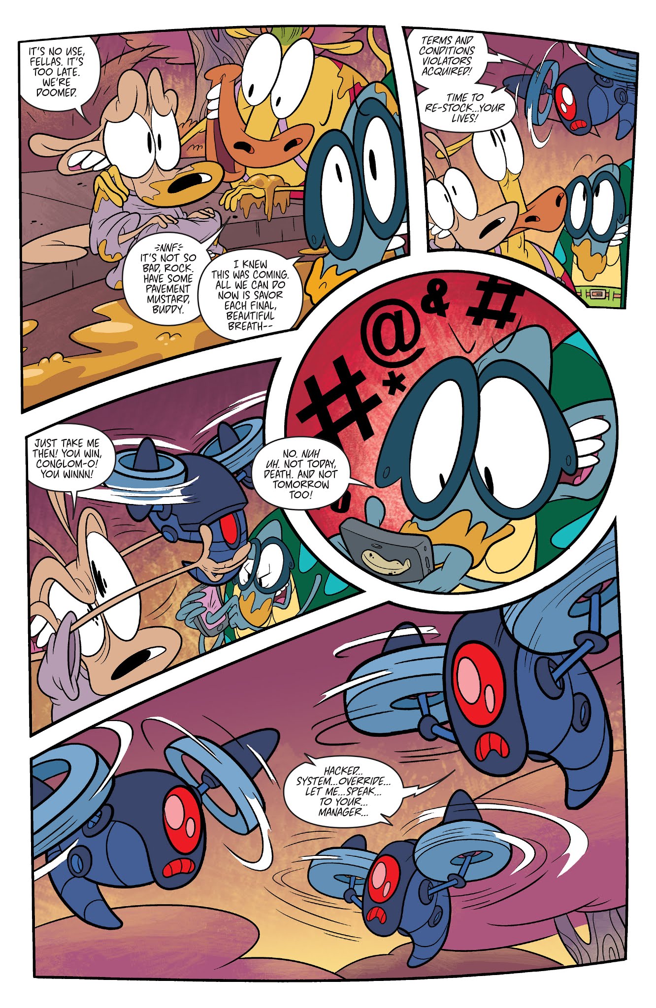 Read online Rocko's Modern Life (2017) comic -  Issue #8 - 11