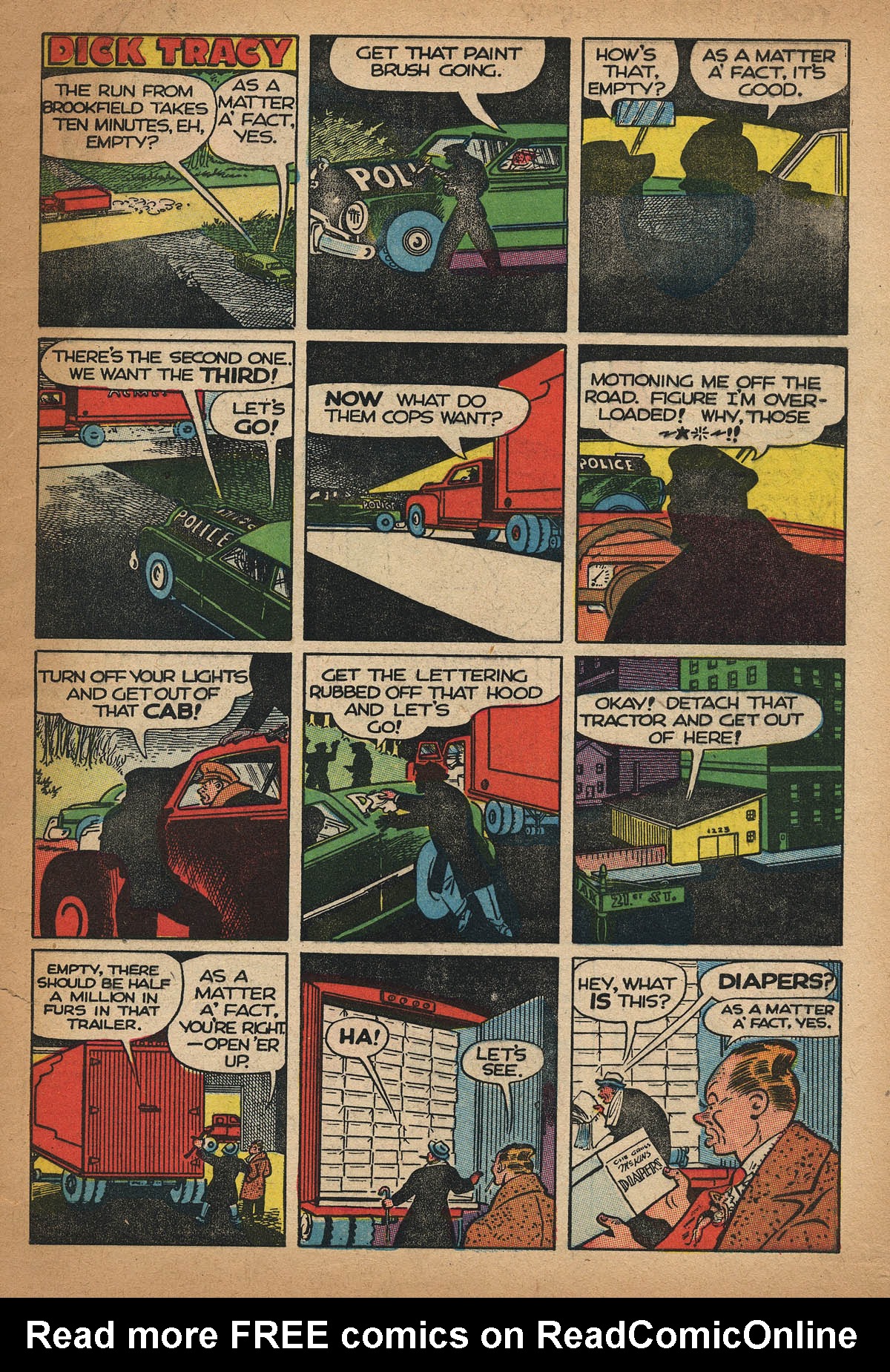 Read online Dick Tracy comic -  Issue #72 - 5