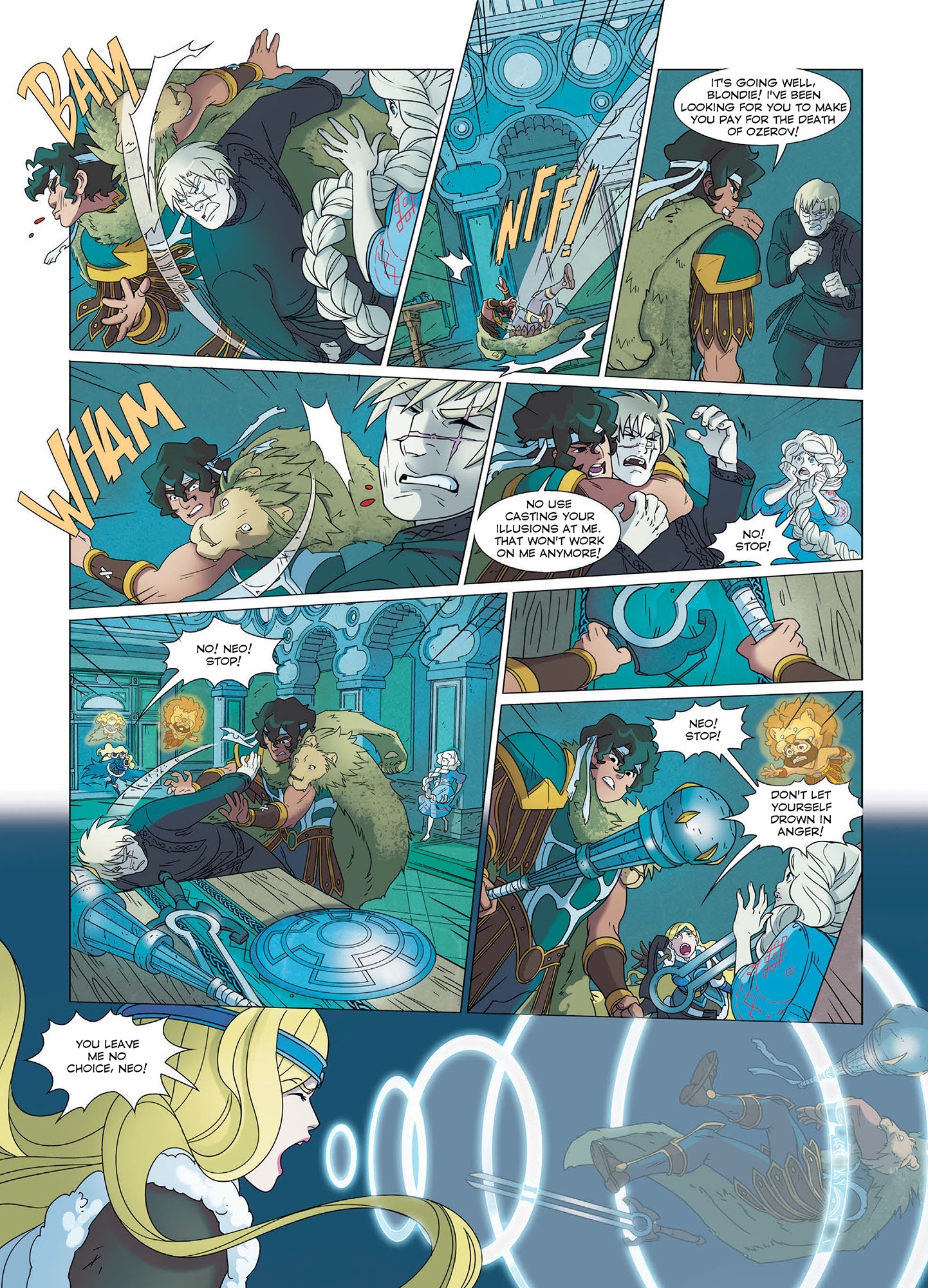 Read online The Mythics comic -  Issue # TPB 3 (Part 1) - 99