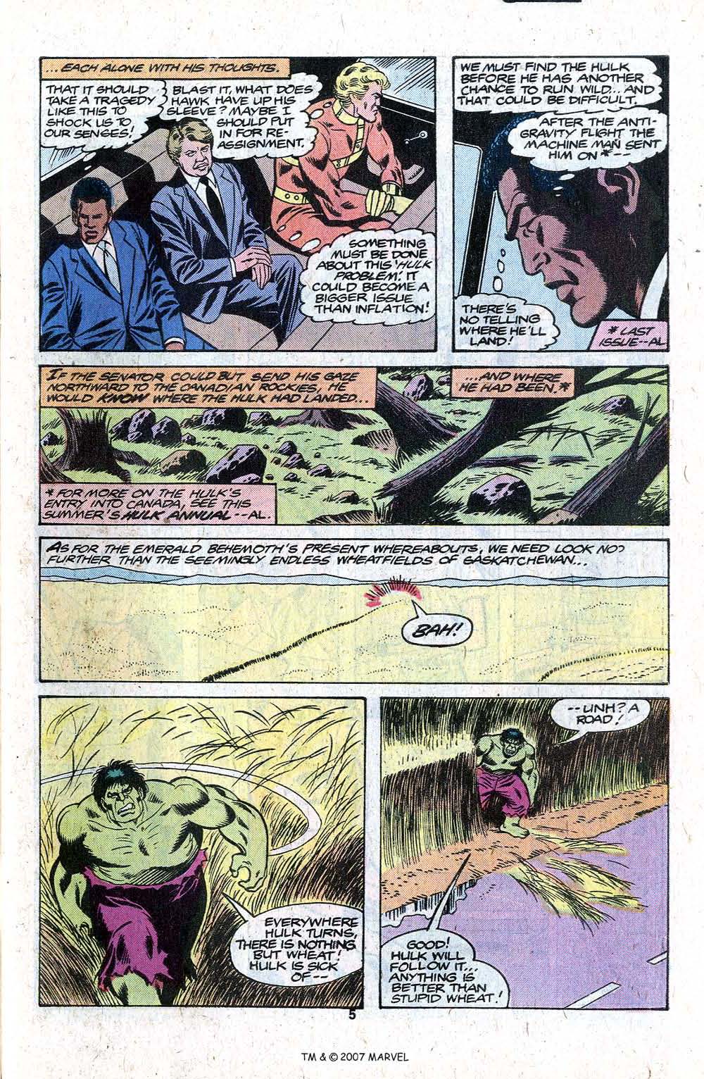 Read online The Incredible Hulk (1968) comic -  Issue #238 - 7