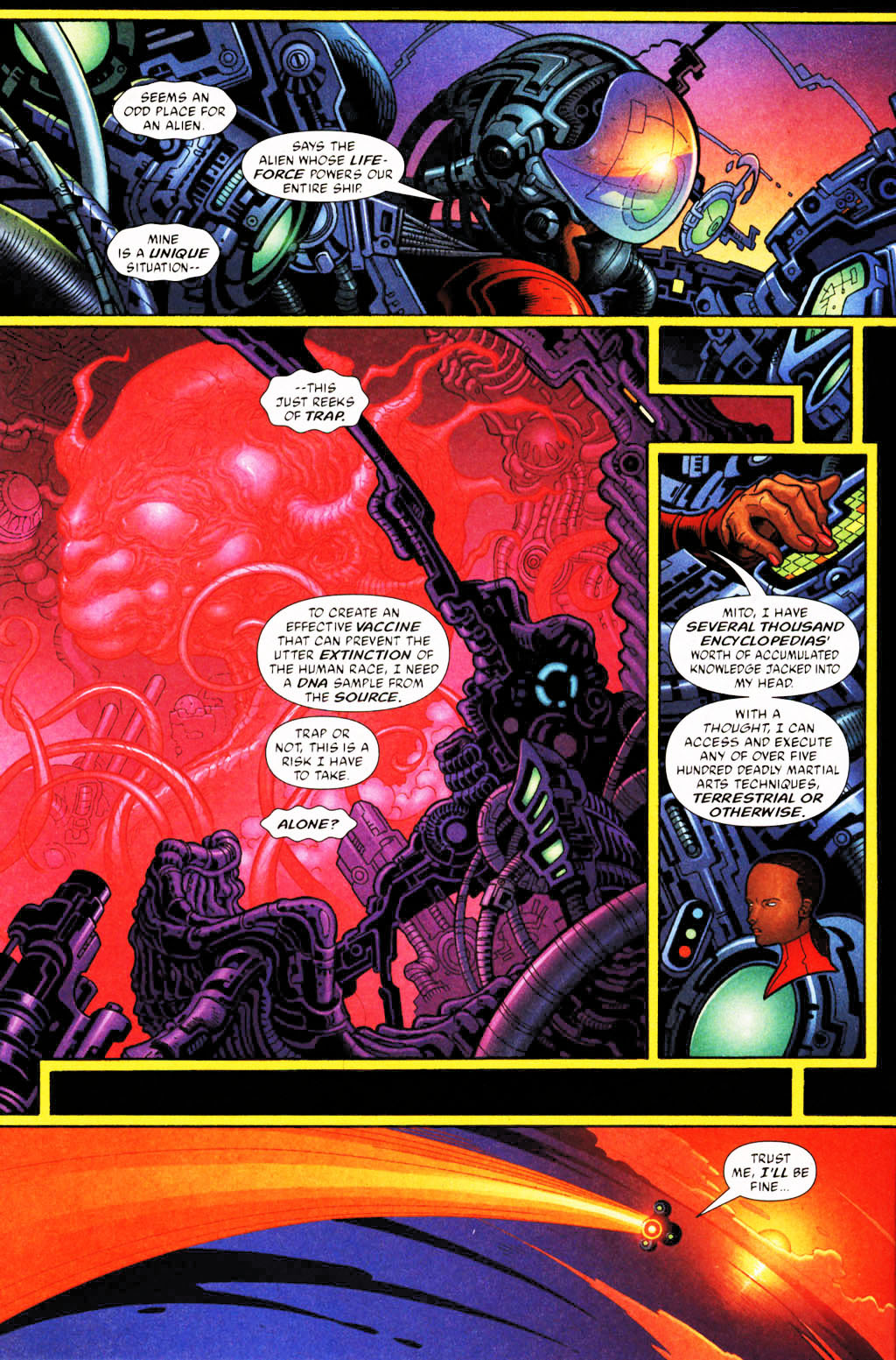 Read online The Human Race comic -  Issue #5 - 9