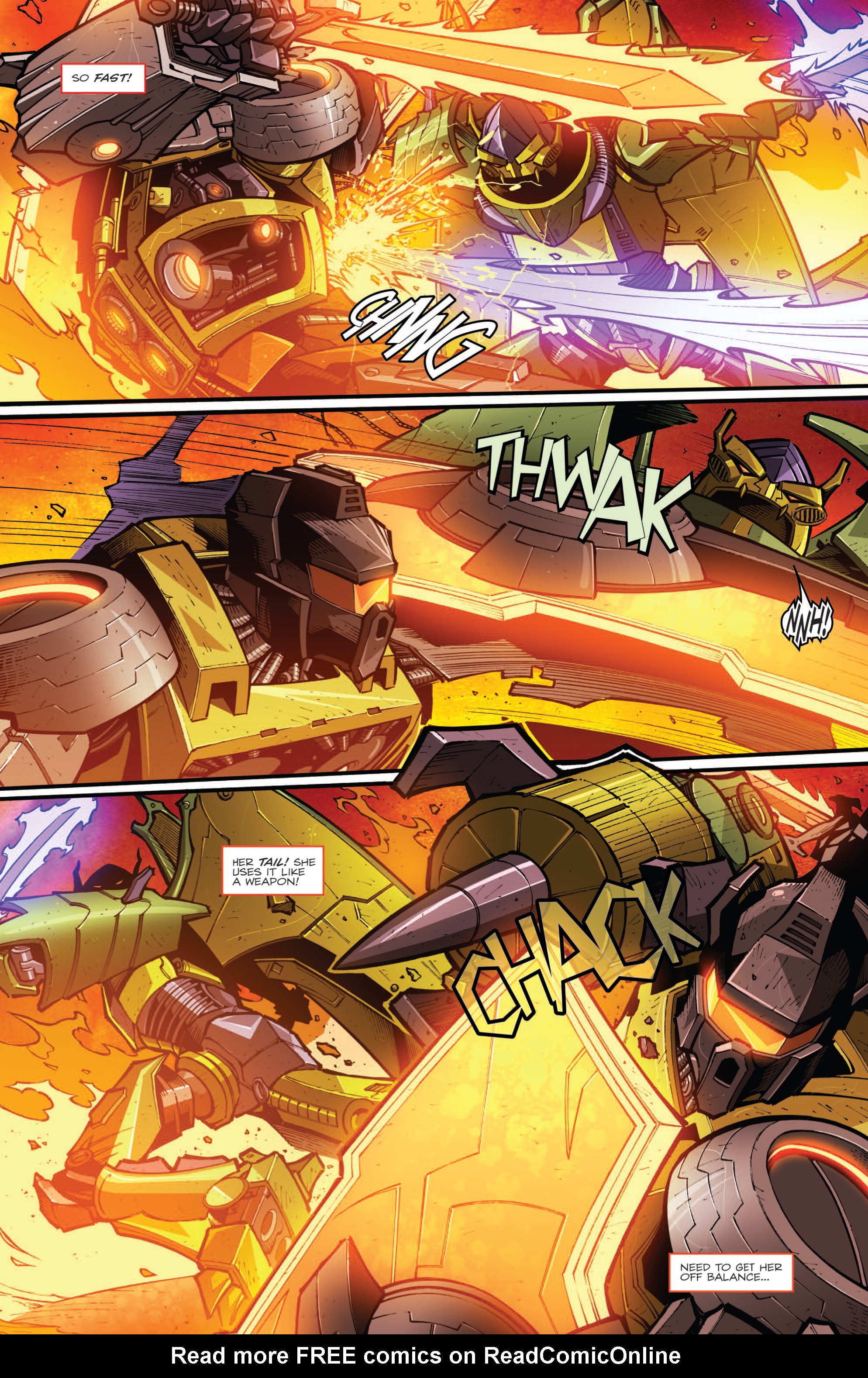 Read online The Transformers Prime: Rage of the Dinobots comic -  Issue #3 - 8