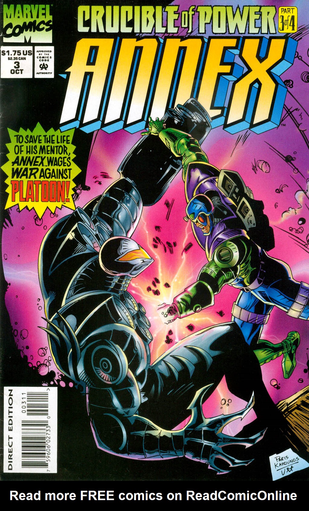 Read online Annex comic -  Issue #3 - 1