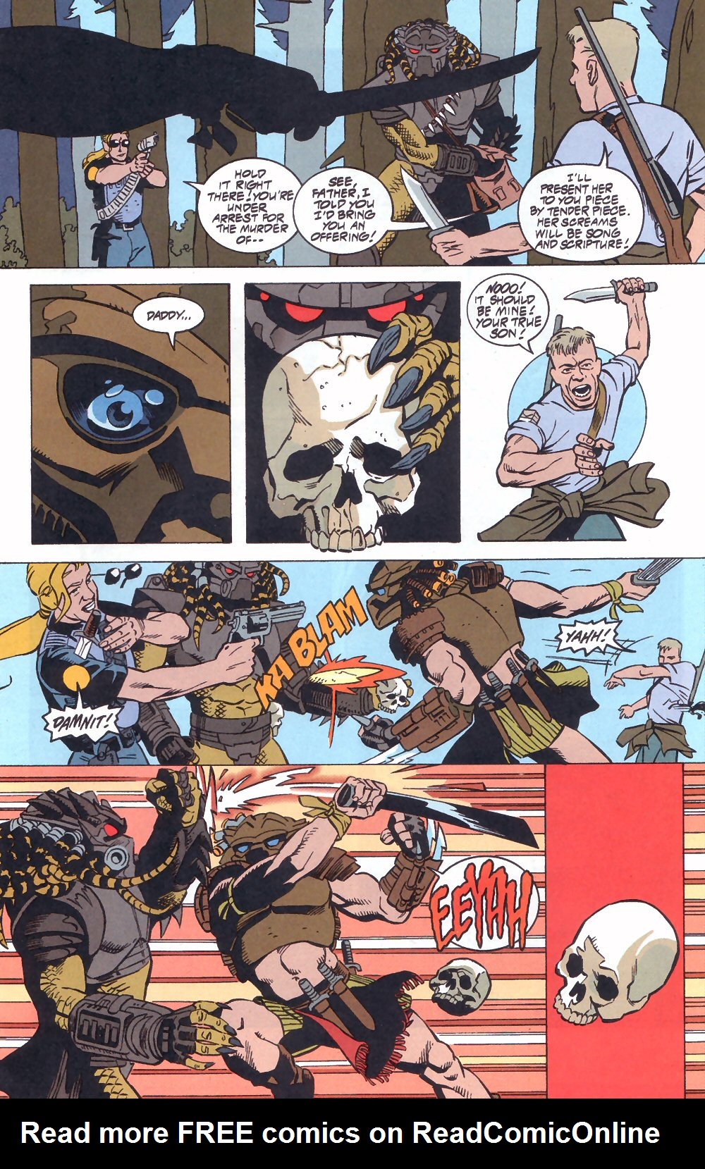 Read online Predator: Kindred comic -  Issue #4 - 11