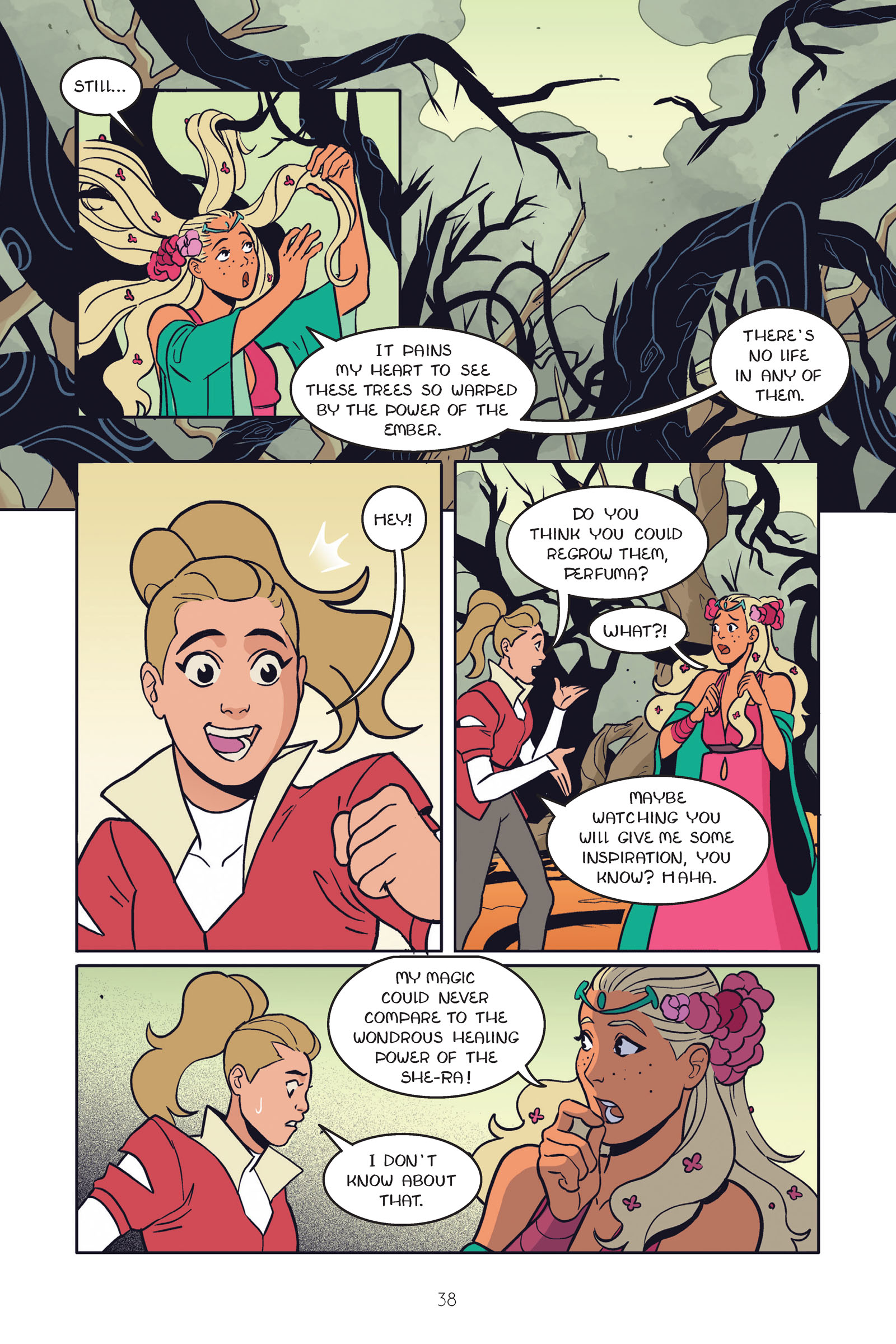 Read online She-Ra and the Princesses of Power: Legend of the Fire Princess comic -  Issue # TPB - 40