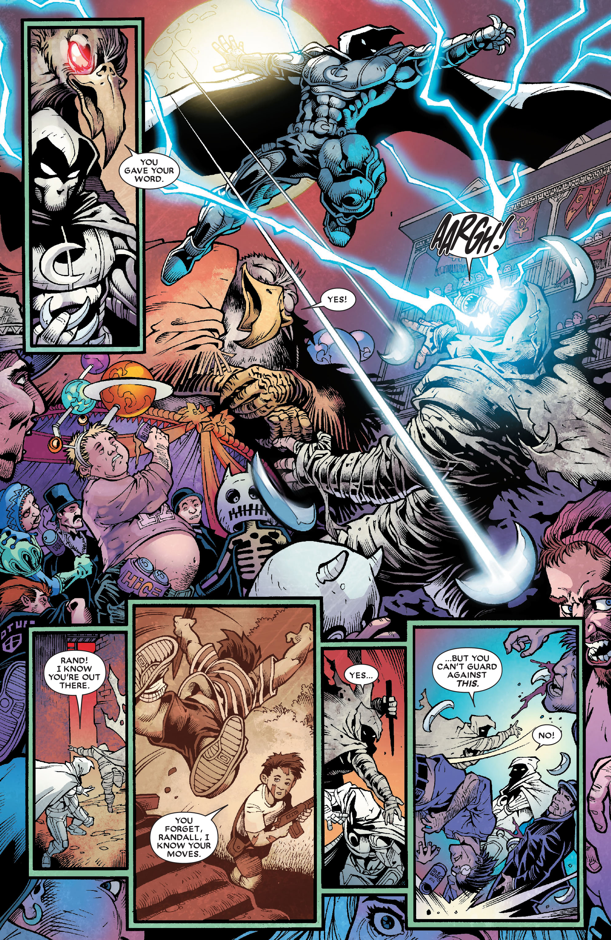 Read online Moon Knight by Huston, Benson & Hurwitz Omnibus comic -  Issue # TPB (Part 12) - 19