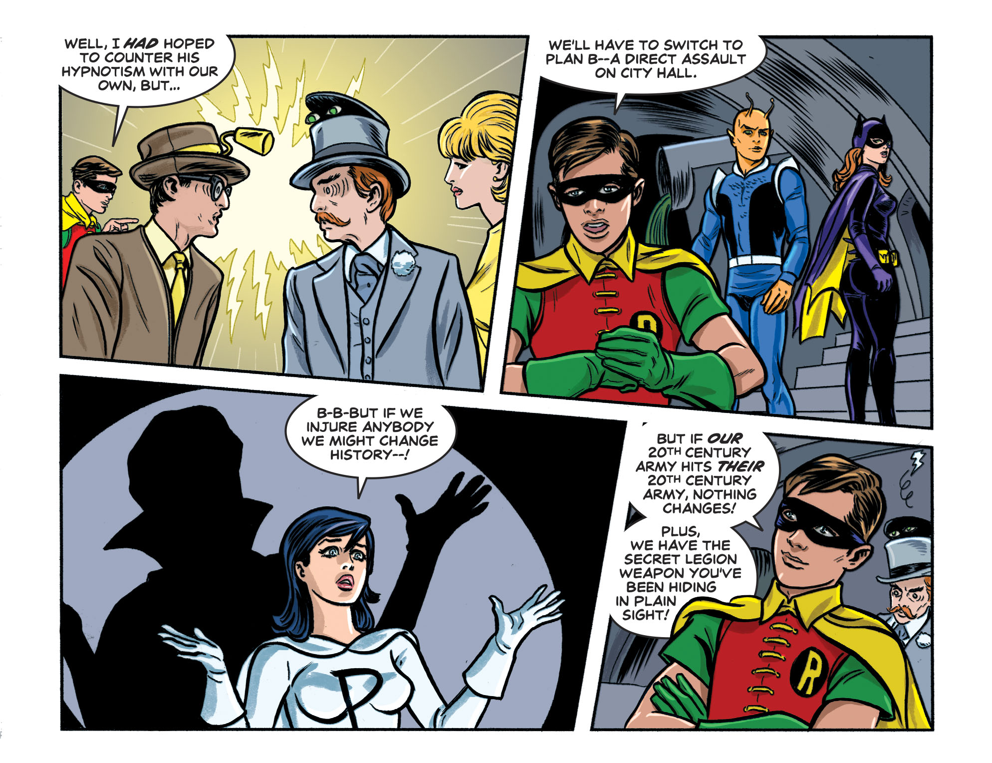 Read online Batman '66 Meets the Legion of Super-Heroes comic -  Issue #2 - 13