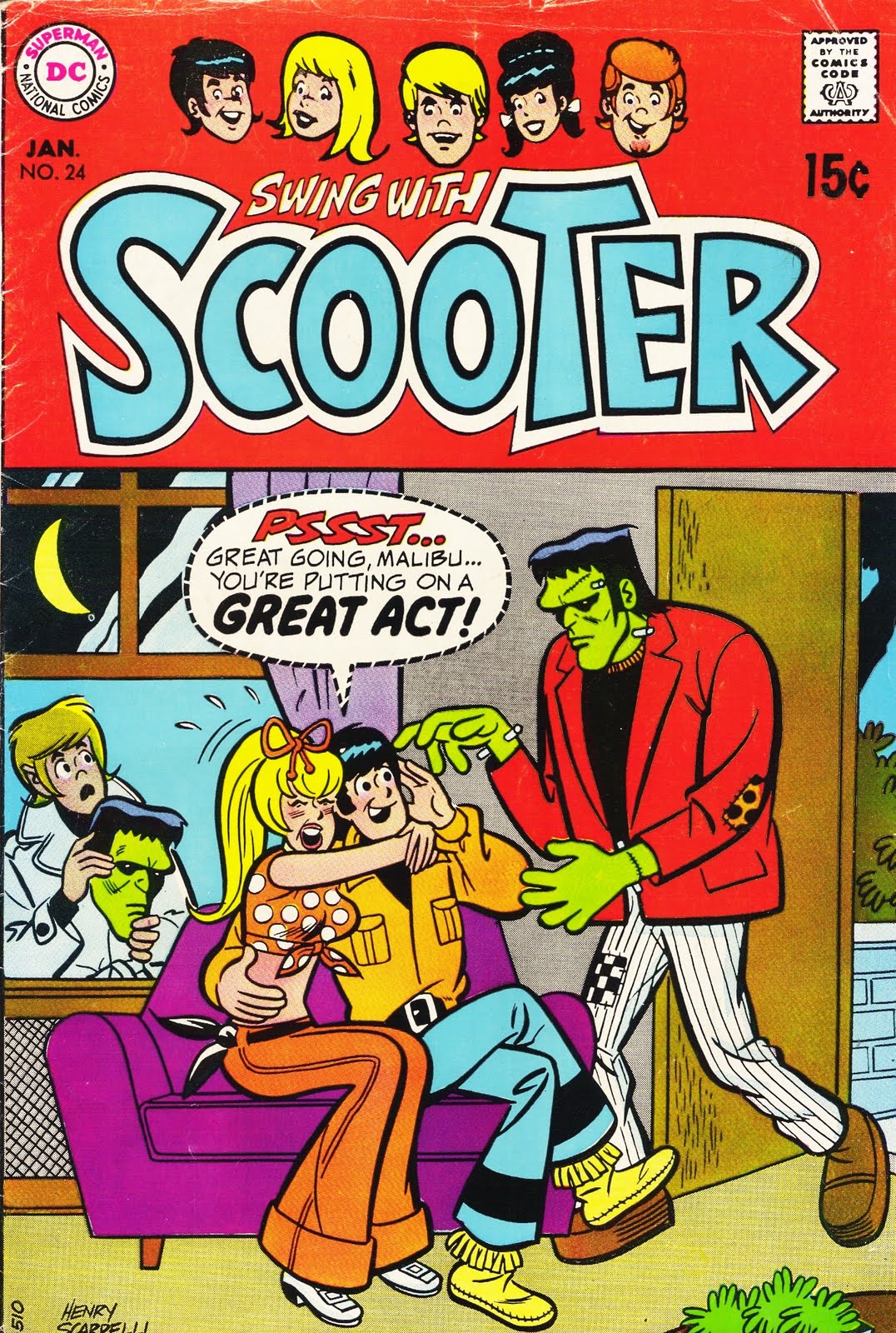 Read online Swing With Scooter comic -  Issue #24 - 1