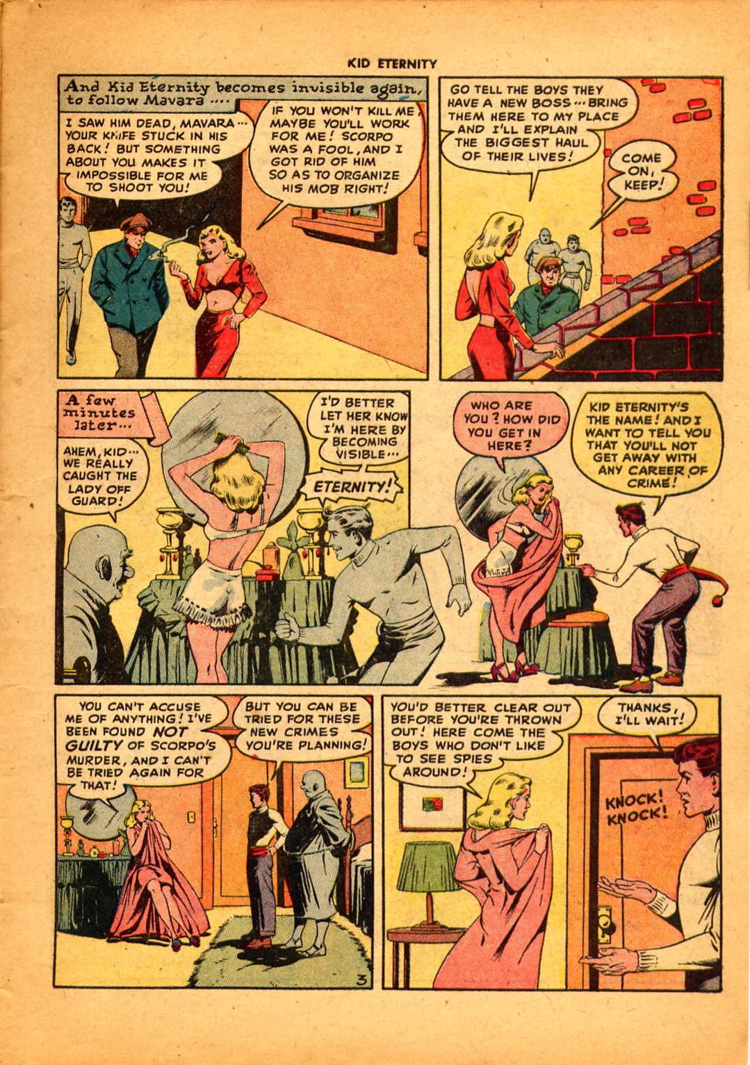 Read online Kid Eternity (1946) comic -  Issue #6 - 5