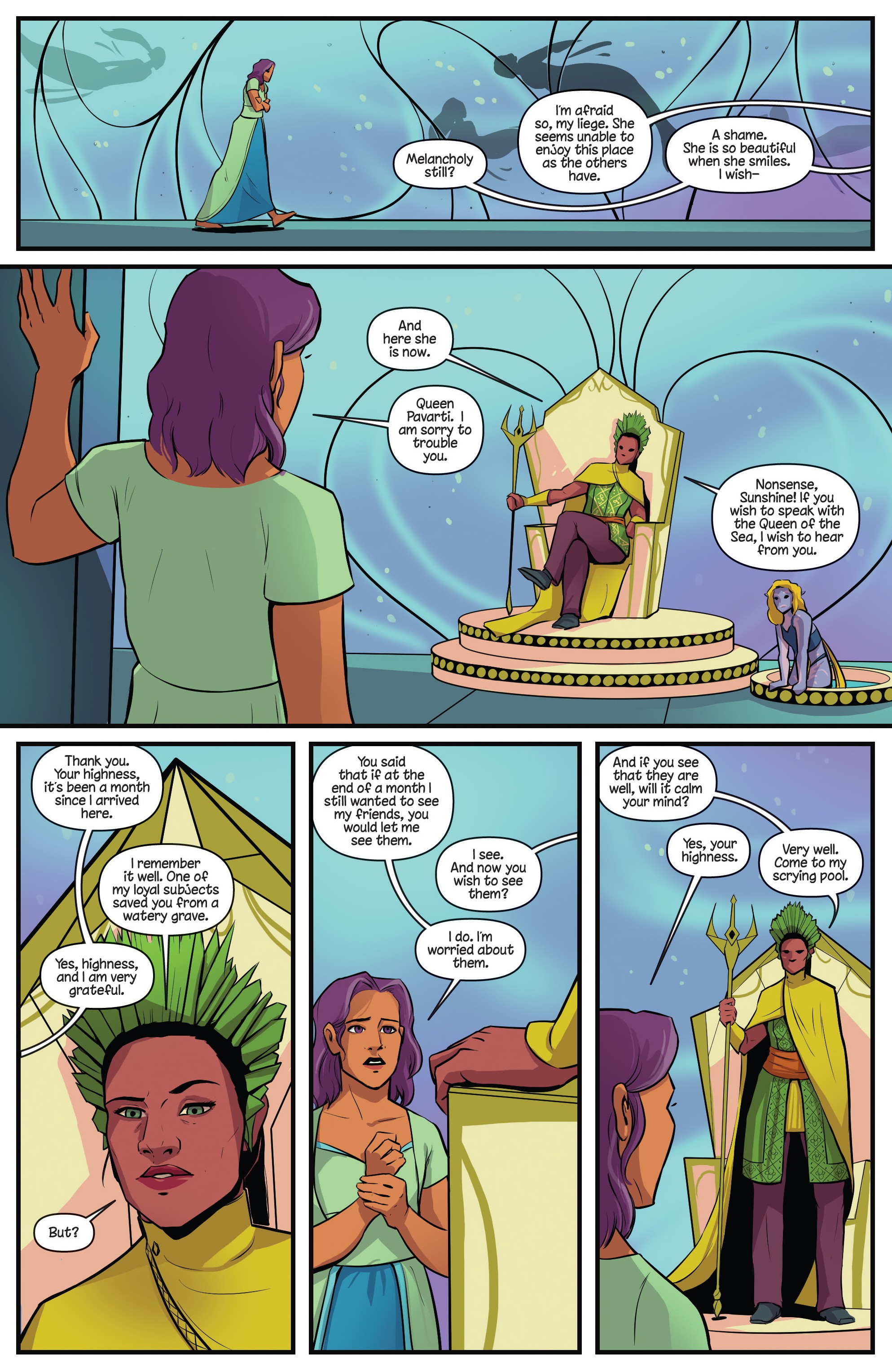Read online Princeless Raven Year Two: Love and Revenge comic -  Issue # _TPB Get Lost Together - 6
