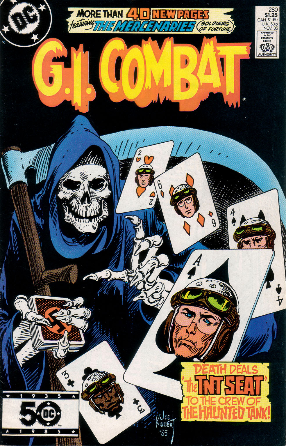 Read online G.I. Combat (1952) comic -  Issue #280 - 1