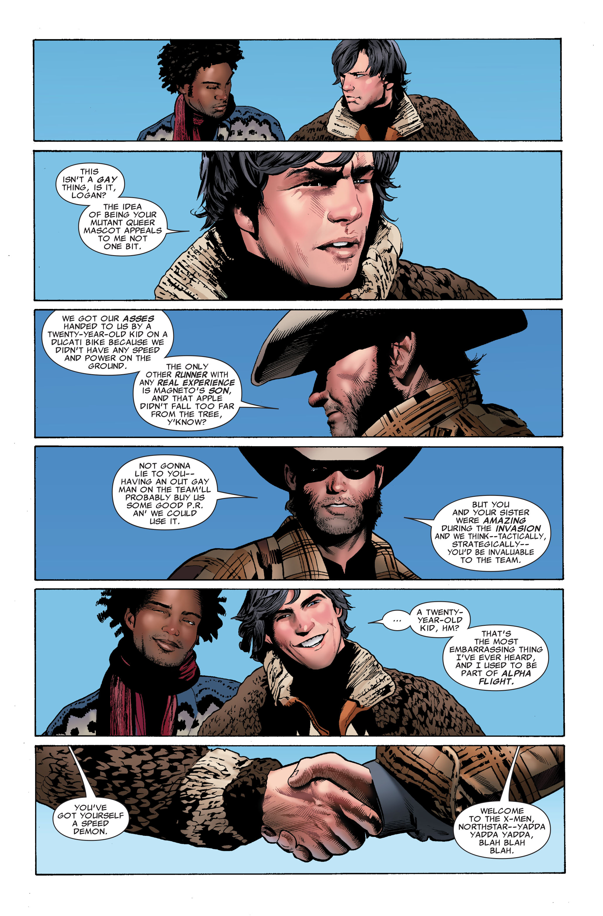 Read online Uncanny X-Men (1963) comic -  Issue #508 - 22