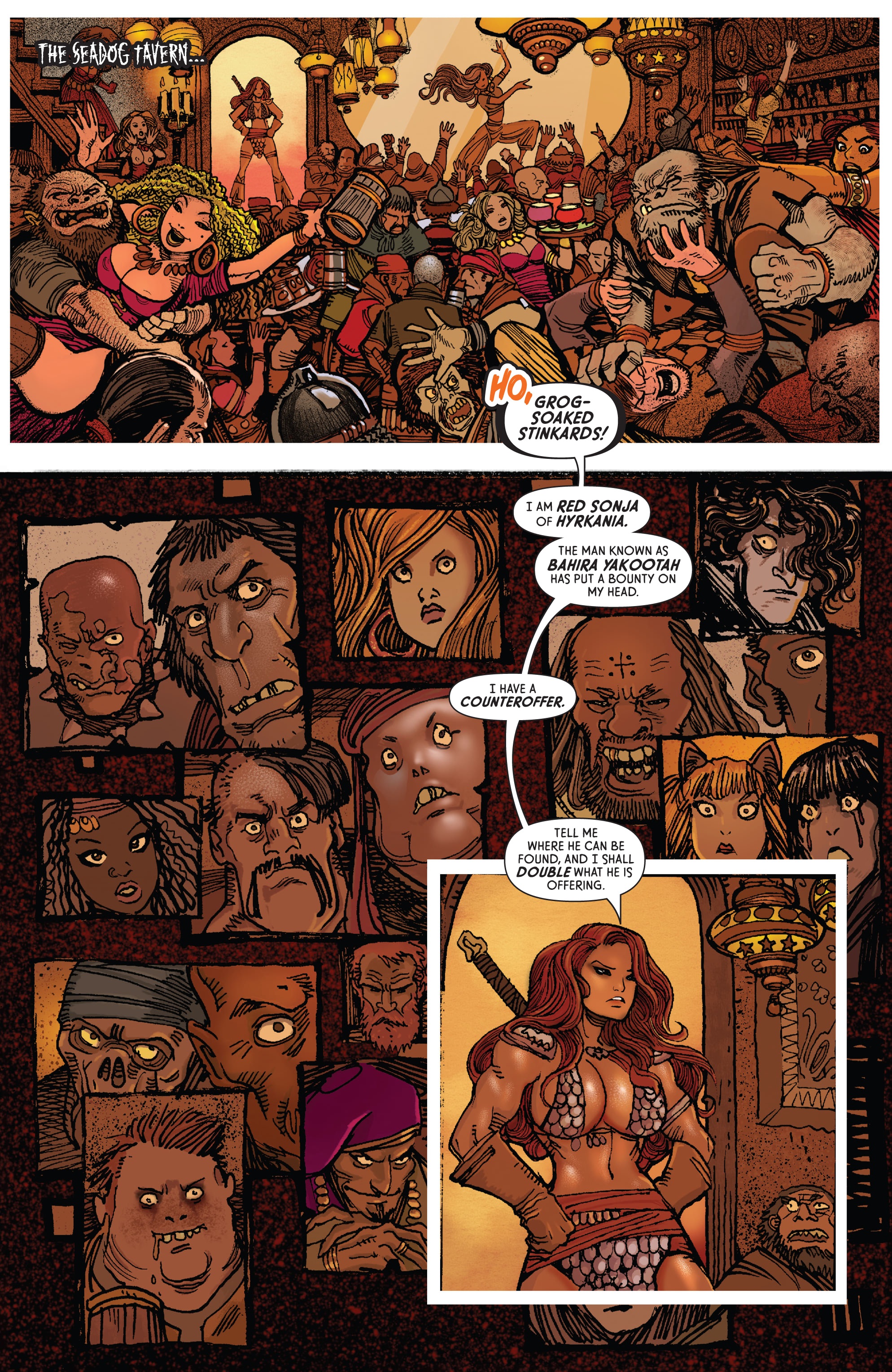 Read online The Invincible Red Sonja comic -  Issue #3 - 12