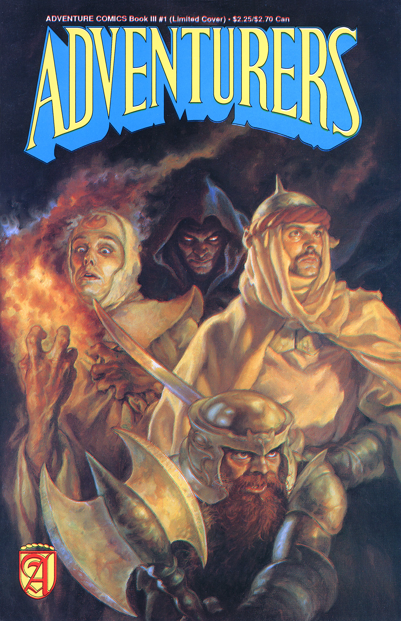 Read online Adventurers (1989) comic -  Issue #1 - 1