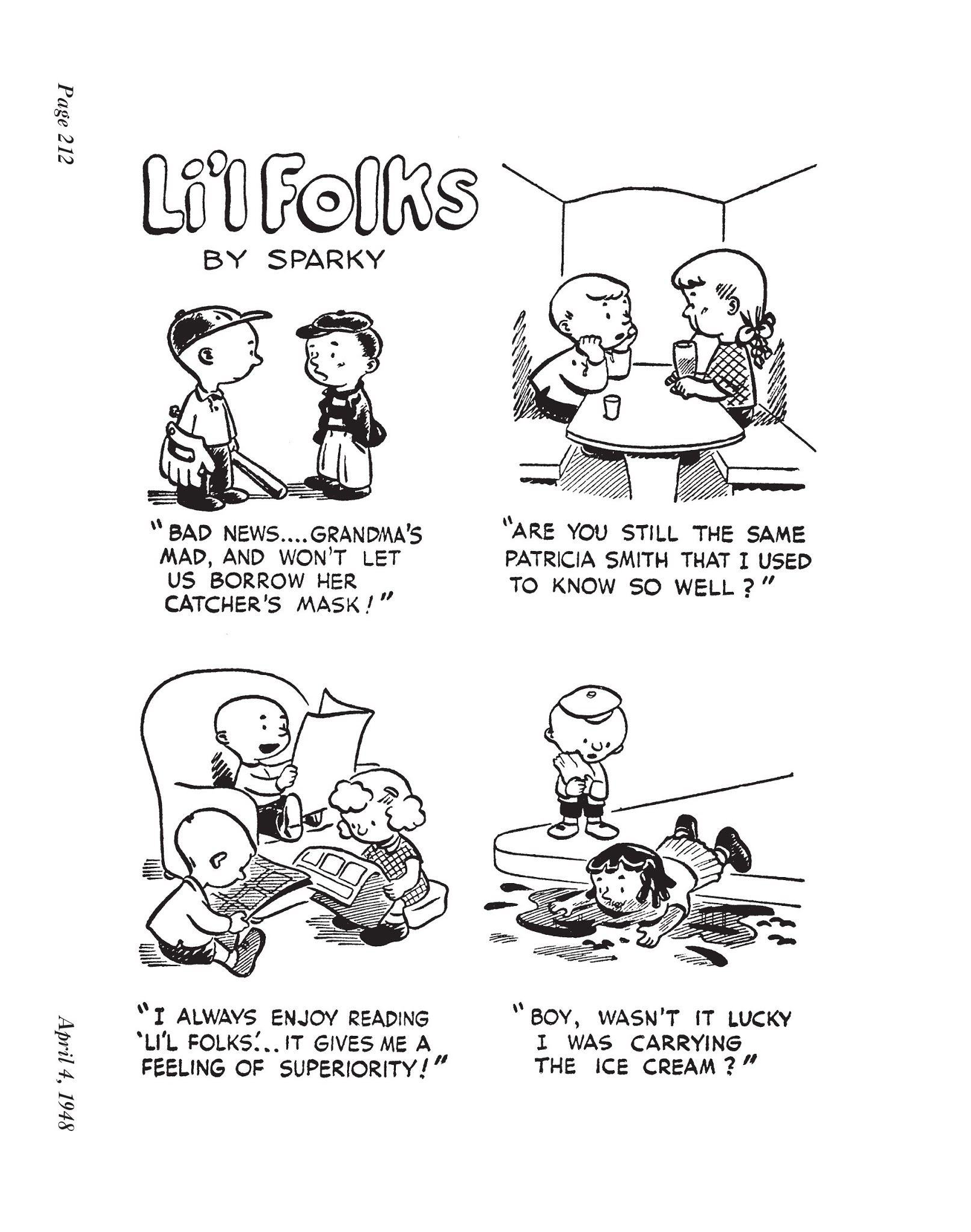 Read online The Complete Peanuts comic -  Issue # TPB 25 - 221