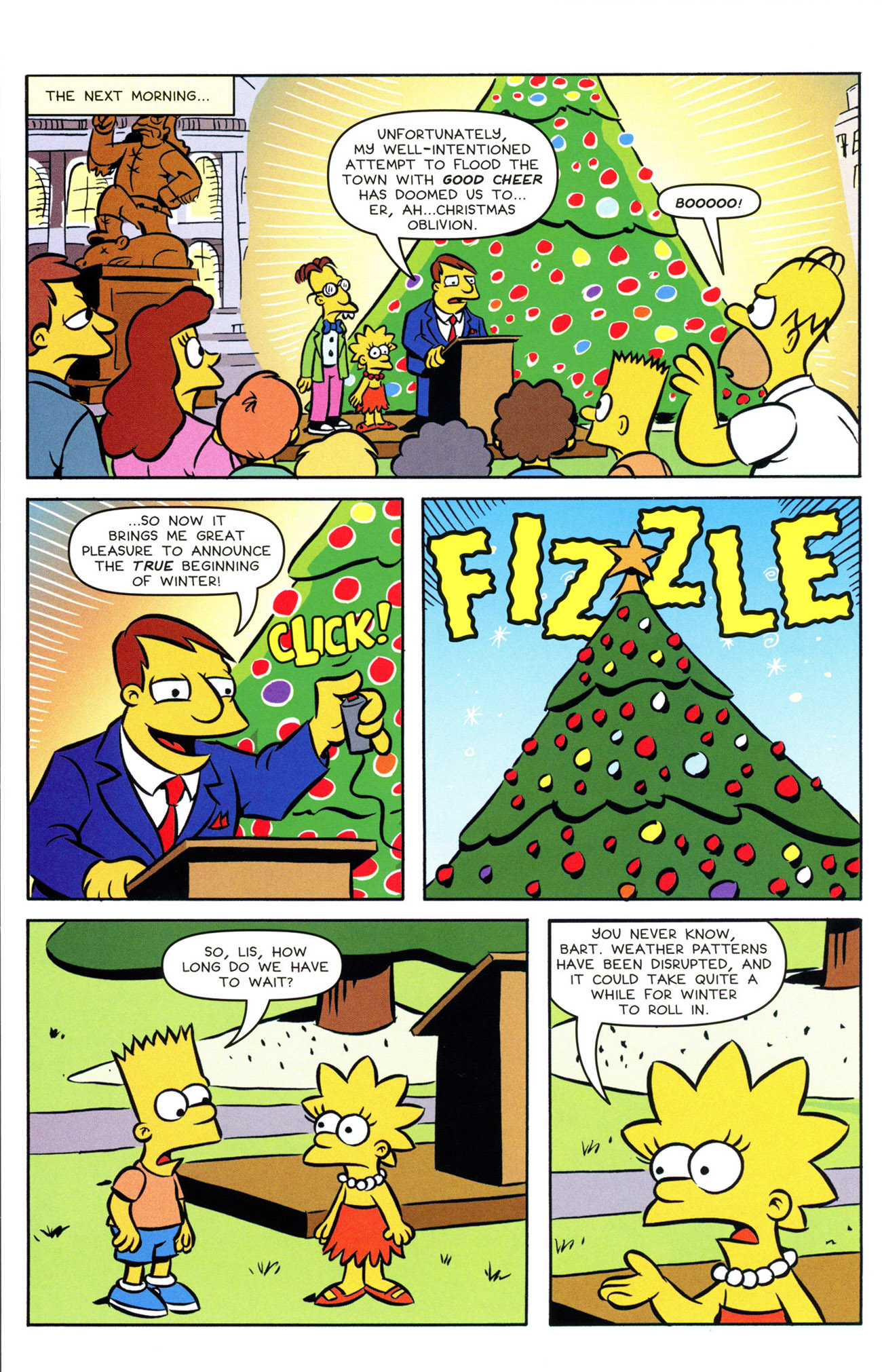 Read online The Simpsons Winter Wingding comic -  Issue #7 - 32