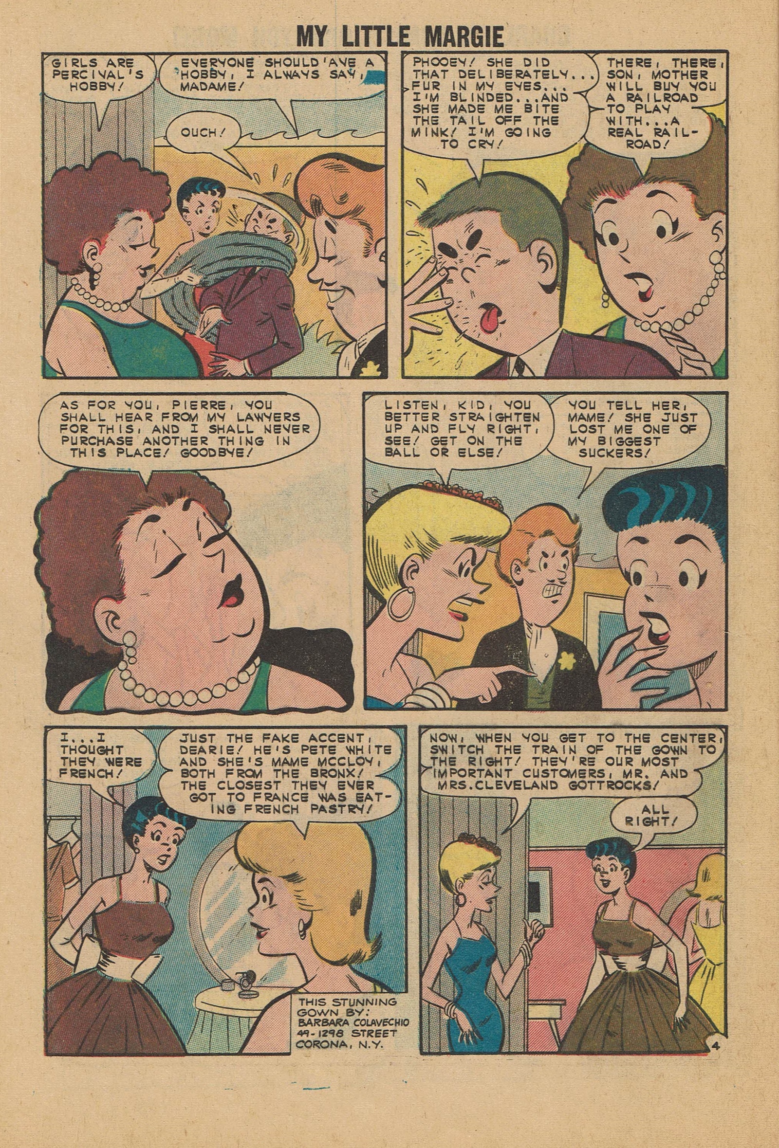 Read online My Little Margie (1954) comic -  Issue #49 - 28