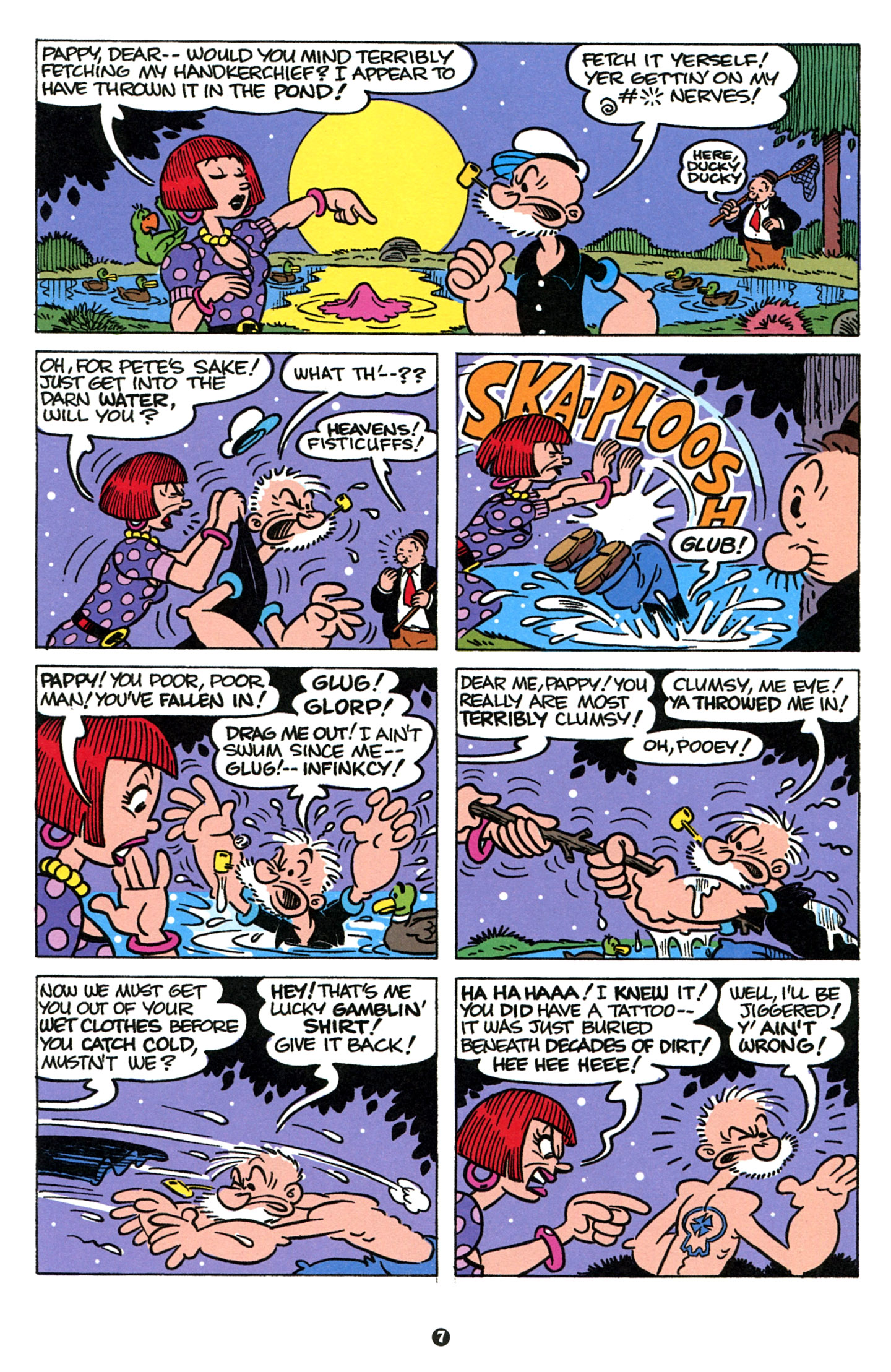 Read online Popeye (2012) comic -  Issue #8 - 9