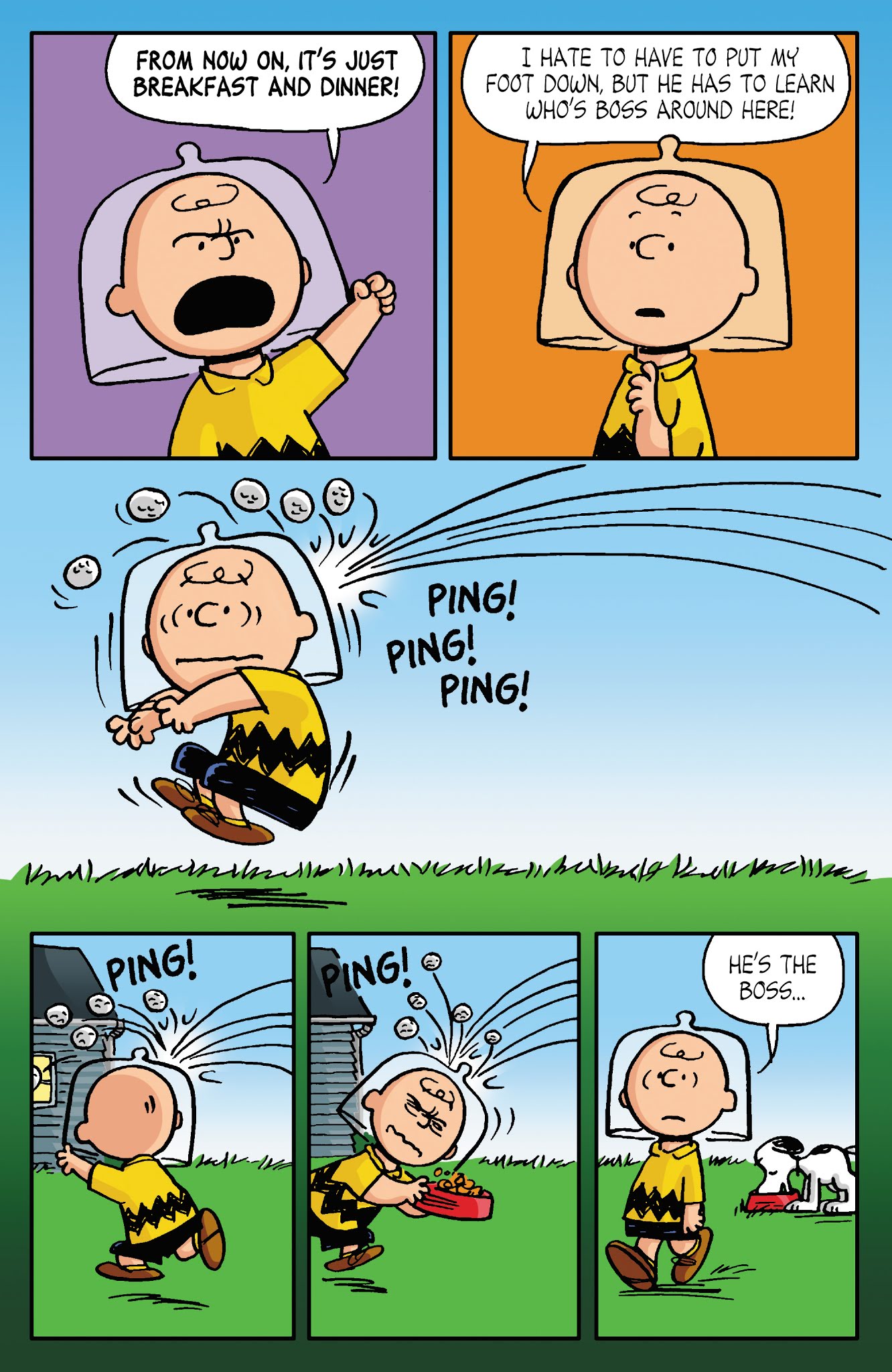 Read online Peanuts: The Beagle Has Landed, Charlie Brown comic -  Issue # TPB - 28