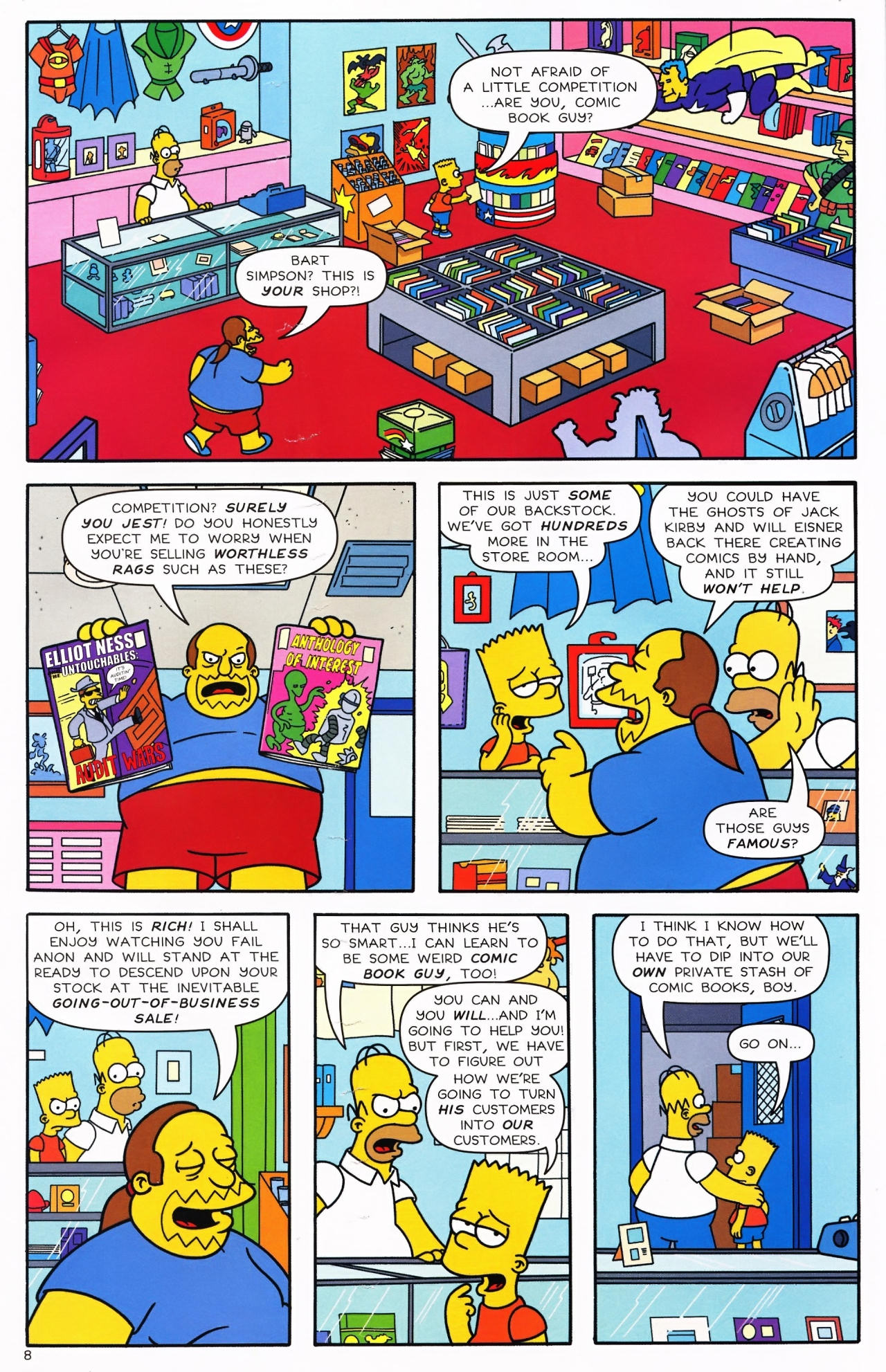 Read online Simpsons Comics comic -  Issue #145 - 7