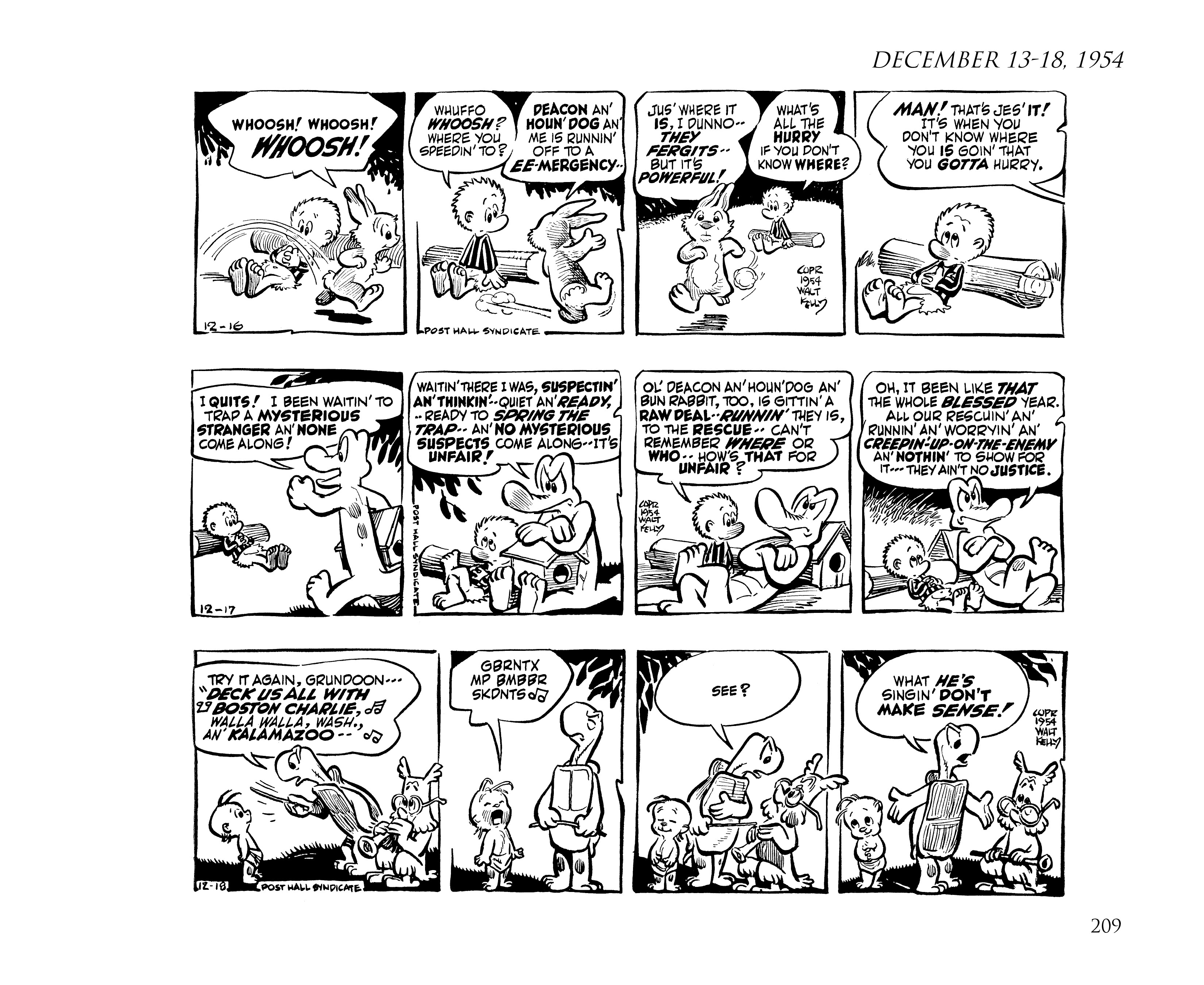 Read online Pogo by Walt Kelly: The Complete Syndicated Comic Strips comic -  Issue # TPB 3 (Part 3) - 21