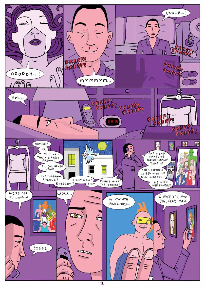 Read online Spandex comic -  Issue #2 - 6