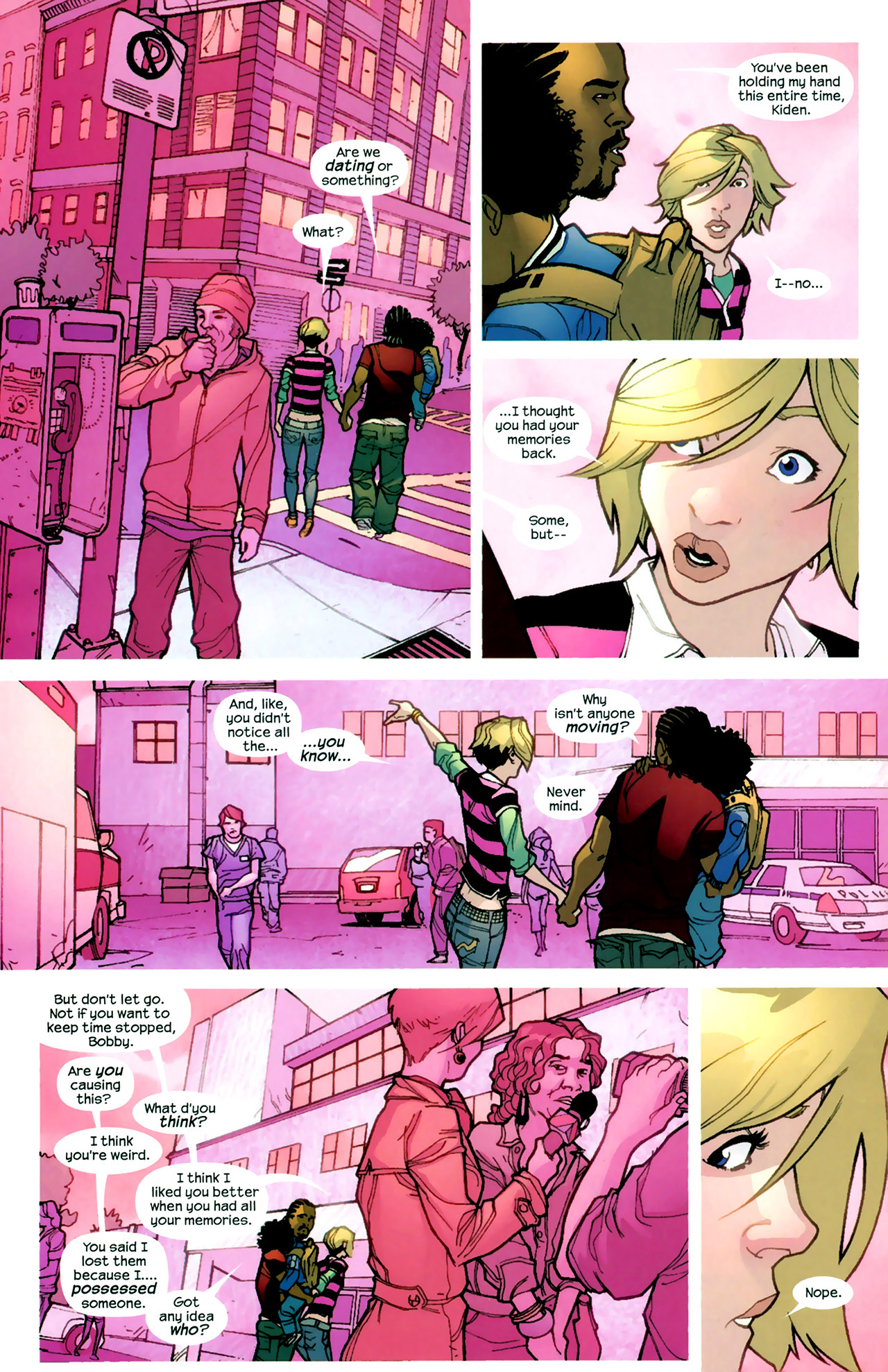 Read online NYX: No Way Home comic -  Issue #4 - 7