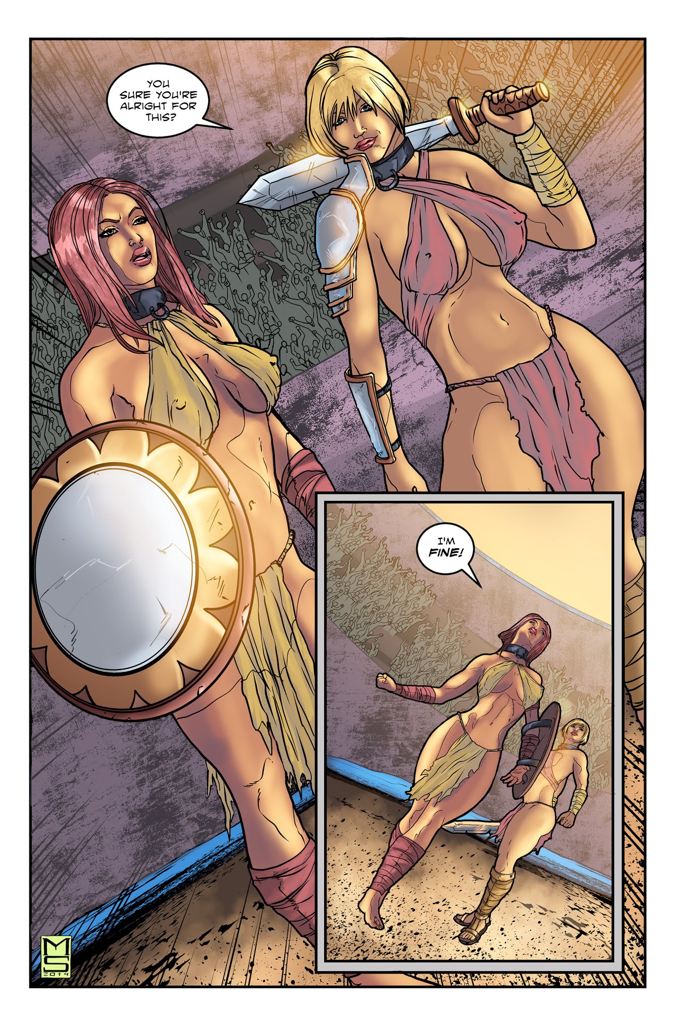 Read online Tether comic -  Issue #2 - 17