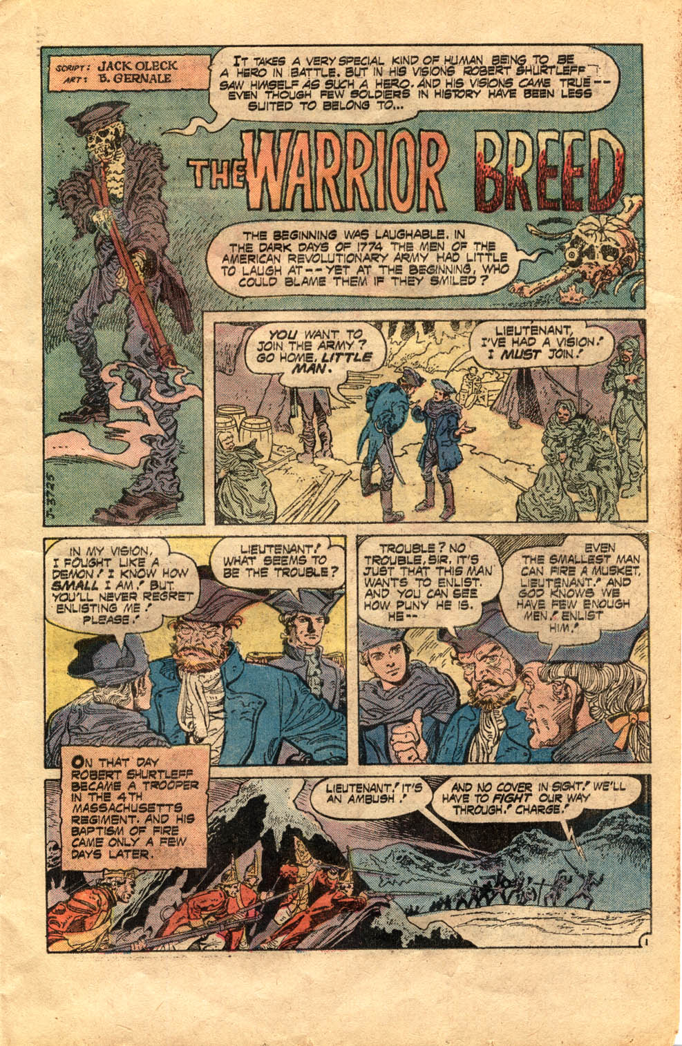 Read online Weird War Tales (1971) comic -  Issue #40 - 15