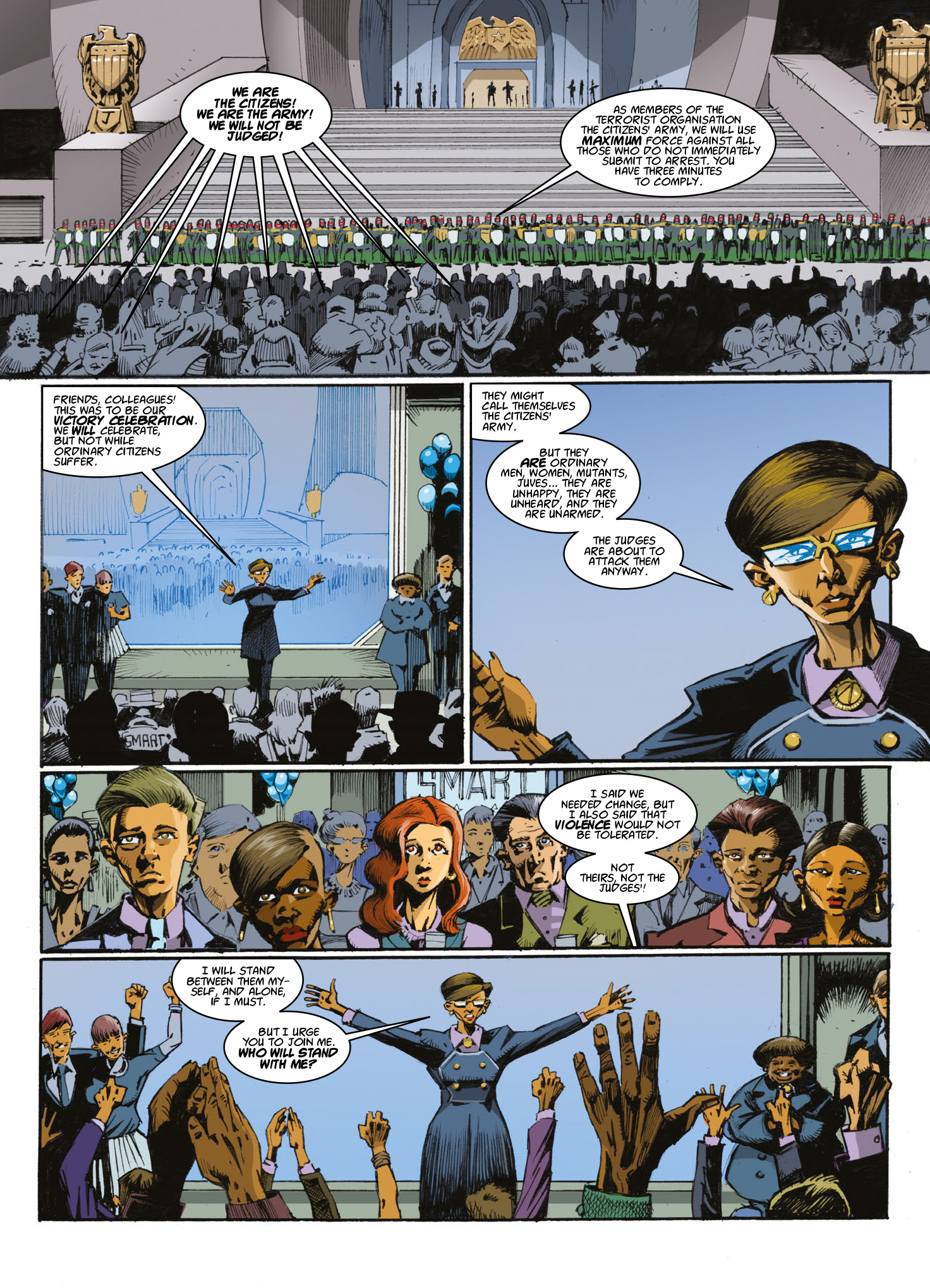 Read online Judge Dredd Megazine (Vol. 5) comic -  Issue #410 - 98
