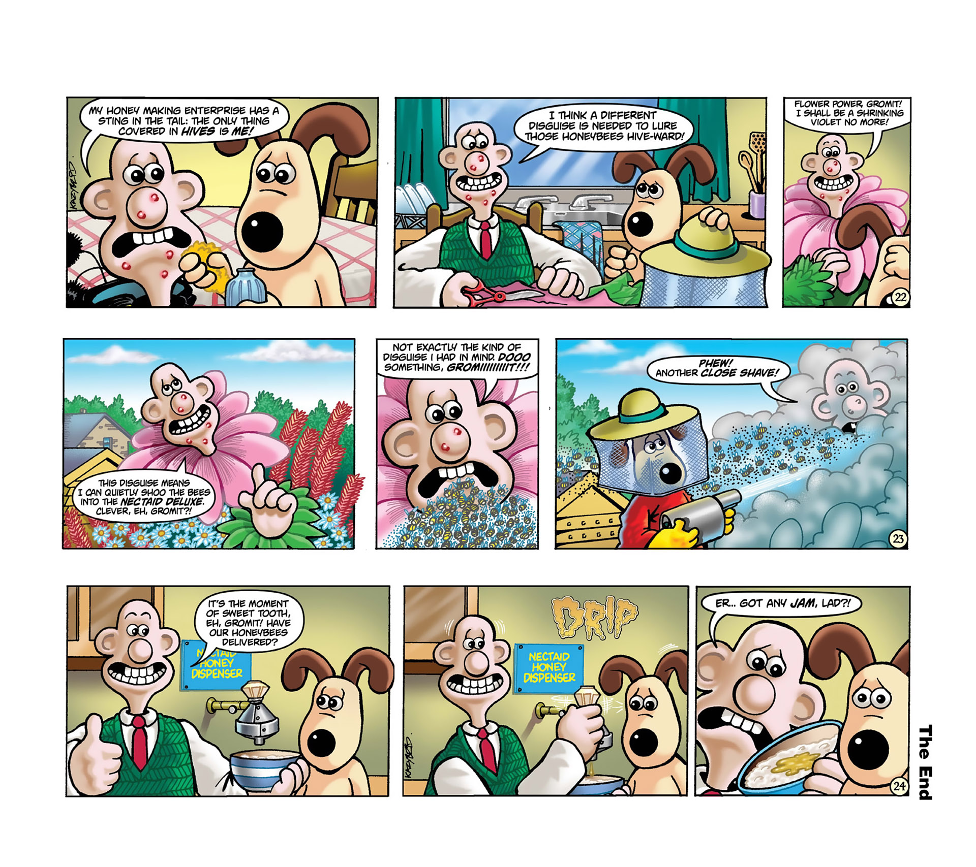 Read online Wallace & Gromit Dailies comic -  Issue #1 - 9