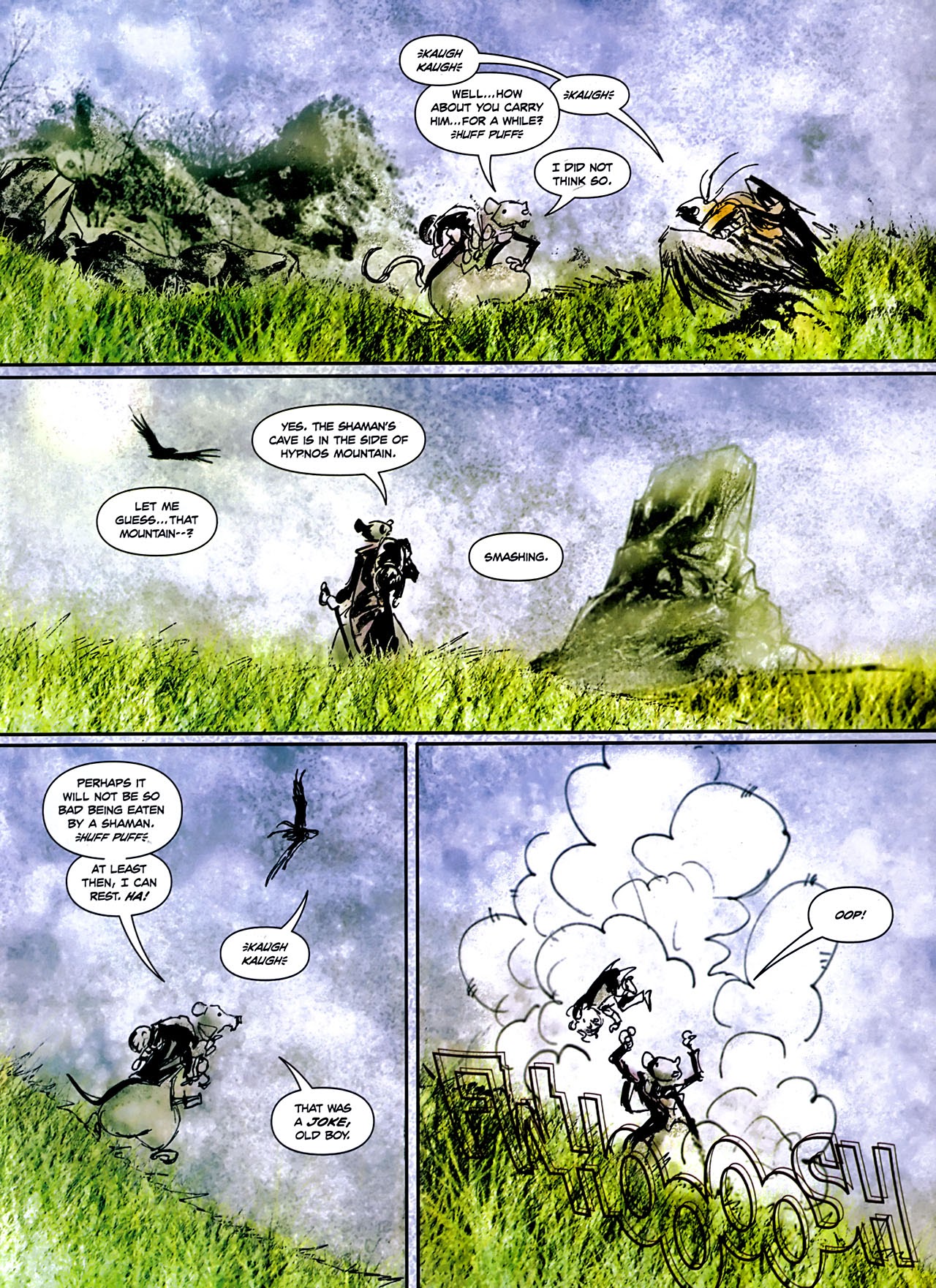 Read online The Surreal Adventures of Edgar Allan Poo comic -  Issue # TPB 1 - 91