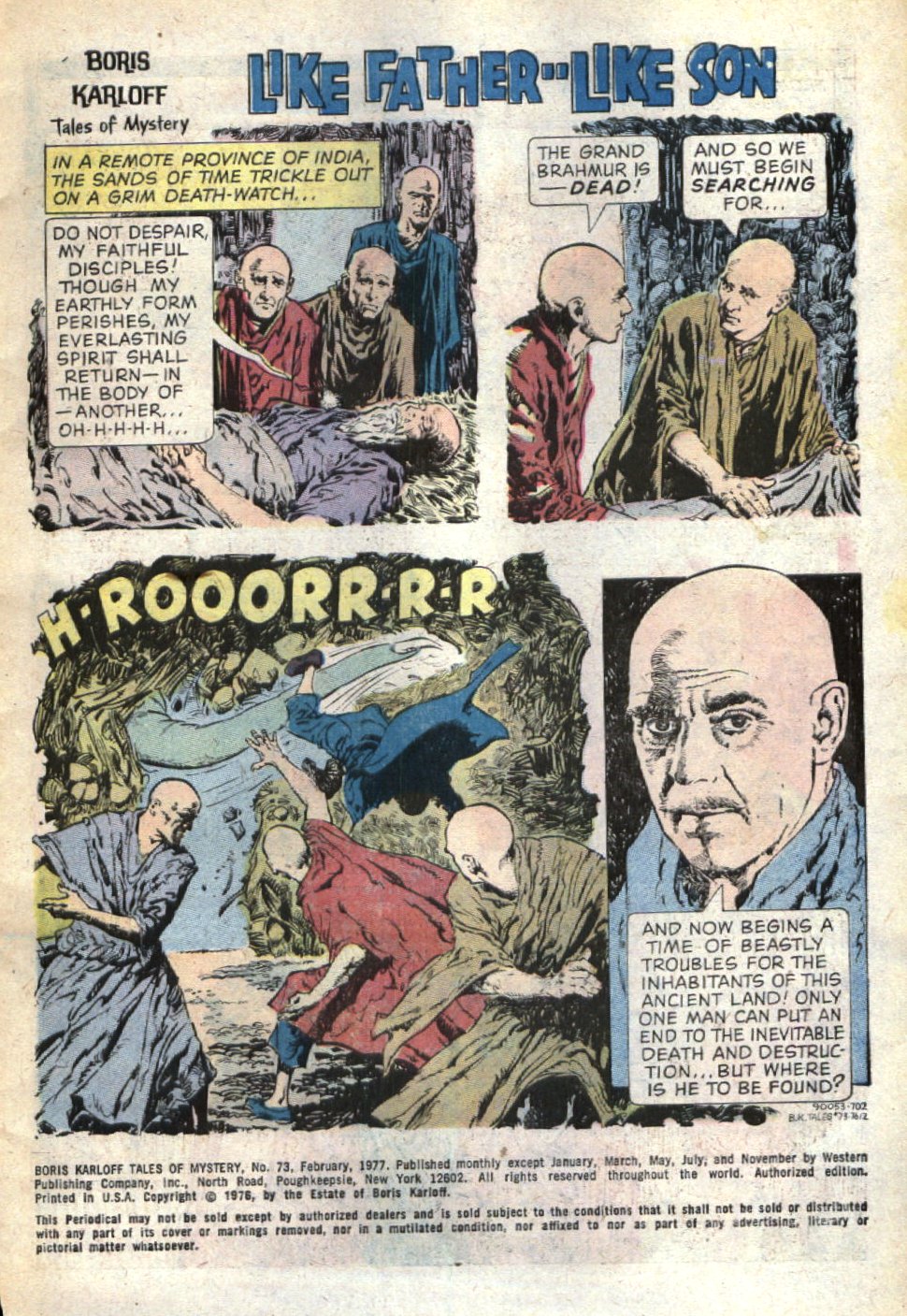 Read online Boris Karloff Tales of Mystery comic -  Issue #73 - 3