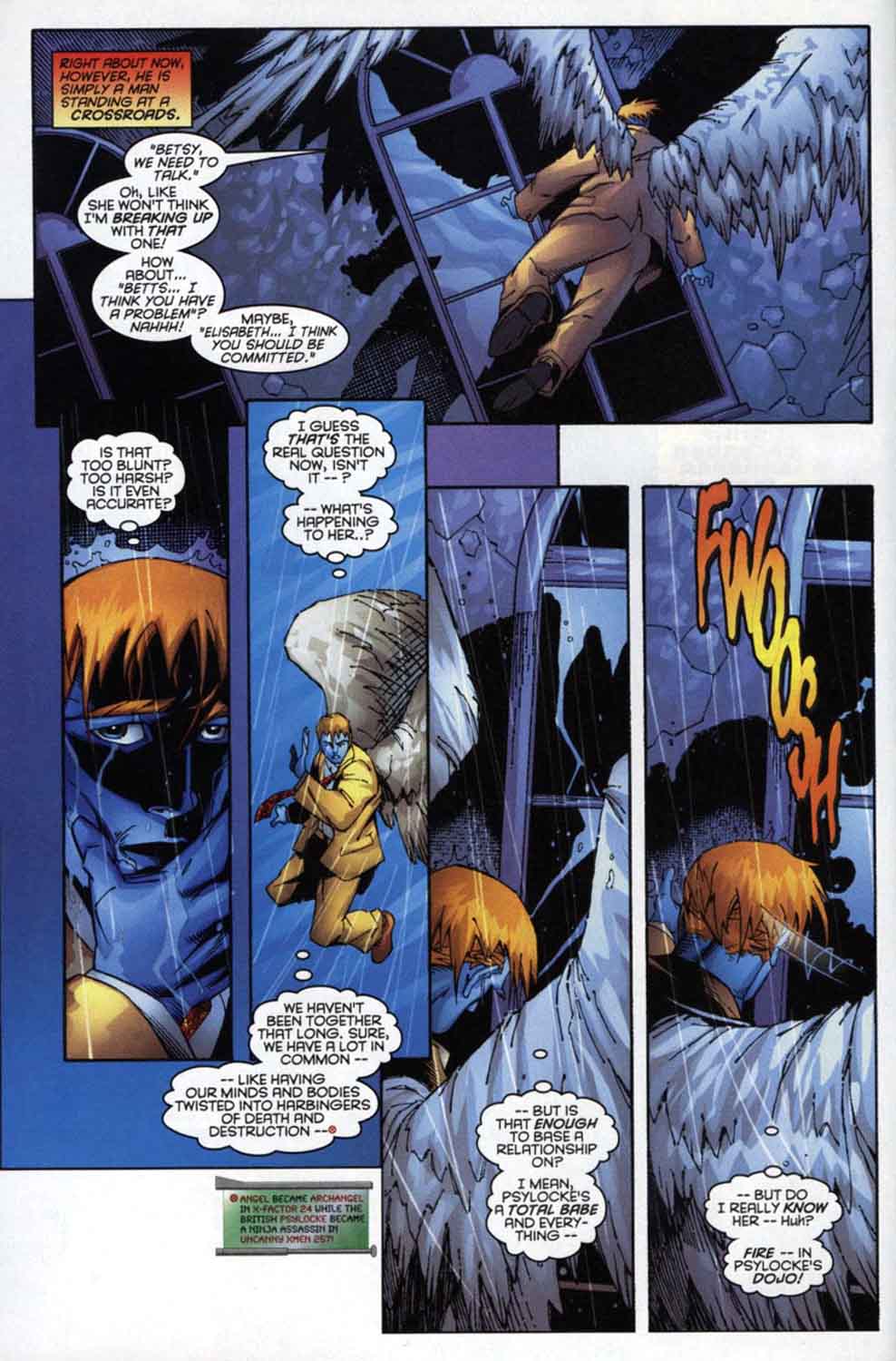 Read online Psylocke & Archangel Crimson Dawn comic -  Issue #2 - 6