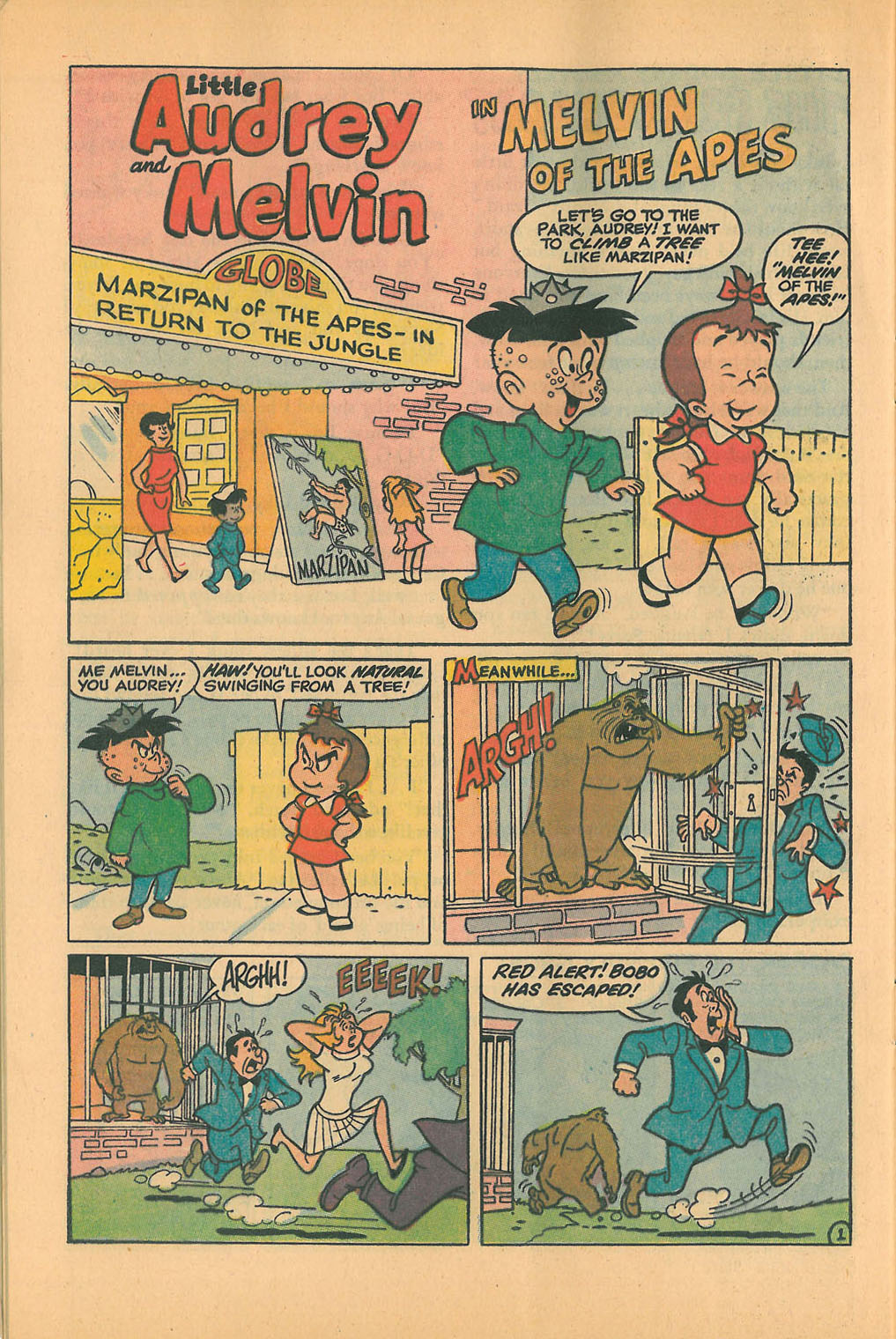 Read online Little Audrey And Melvin comic -  Issue #39 - 28
