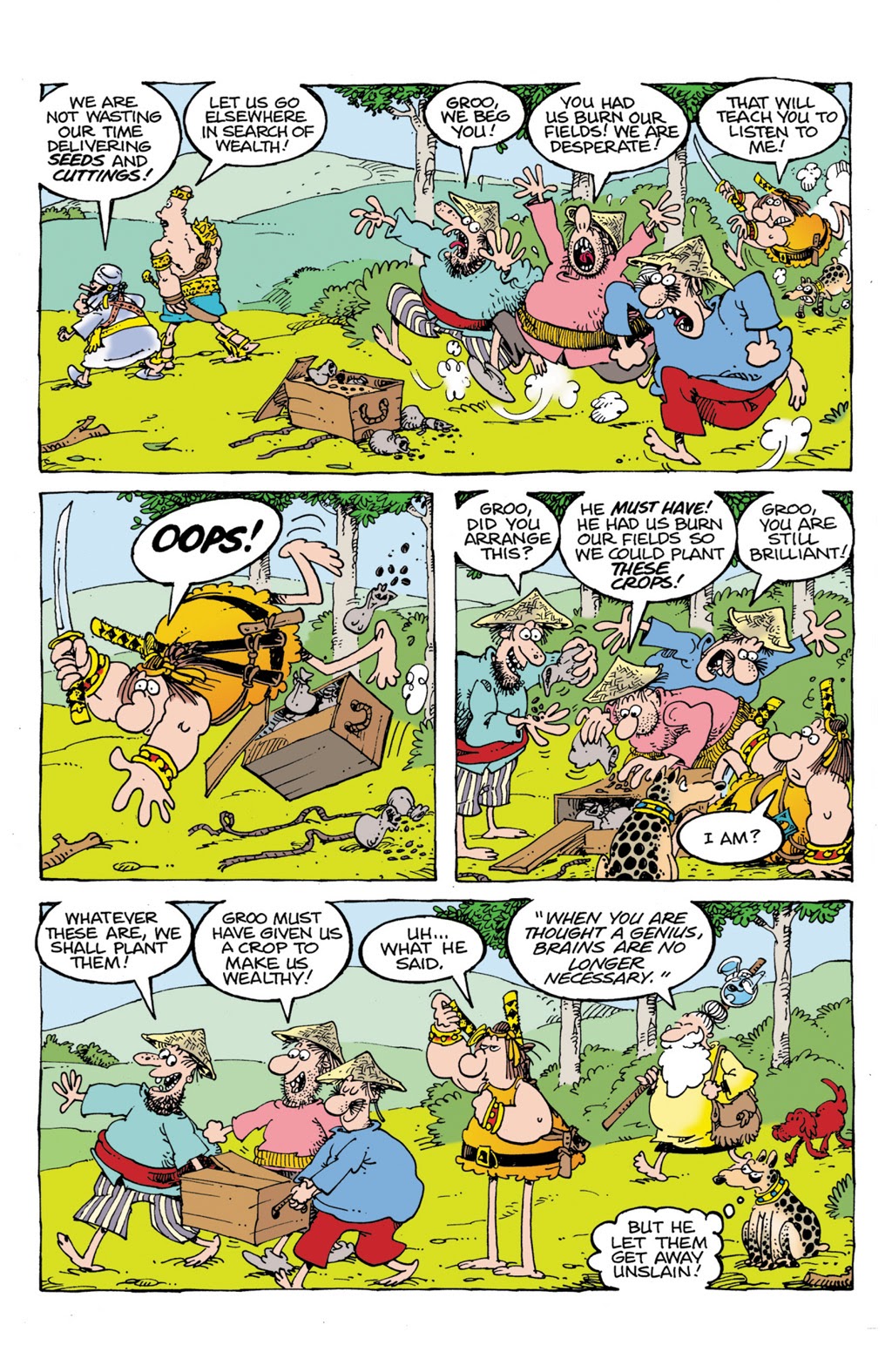 Read online Sergio Aragonés' Groo: The Most Intelligent Man In The World comic -  Issue # TPB - 97