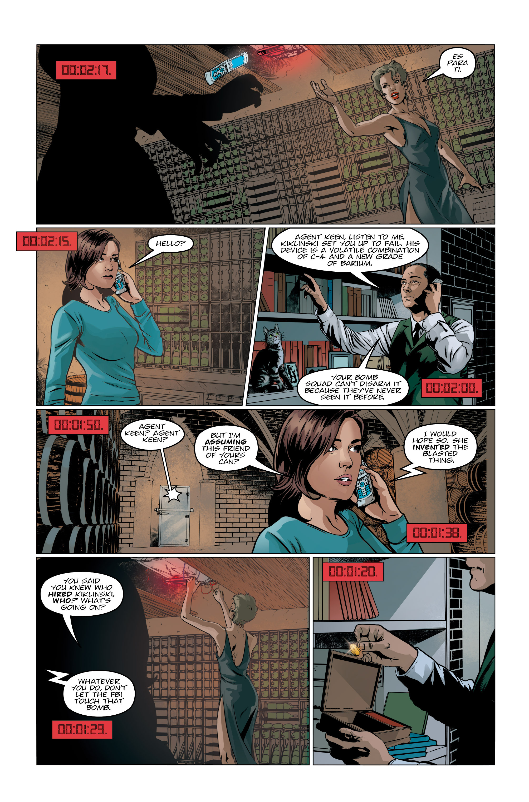 Read online The Blacklist comic -  Issue #2 - 8