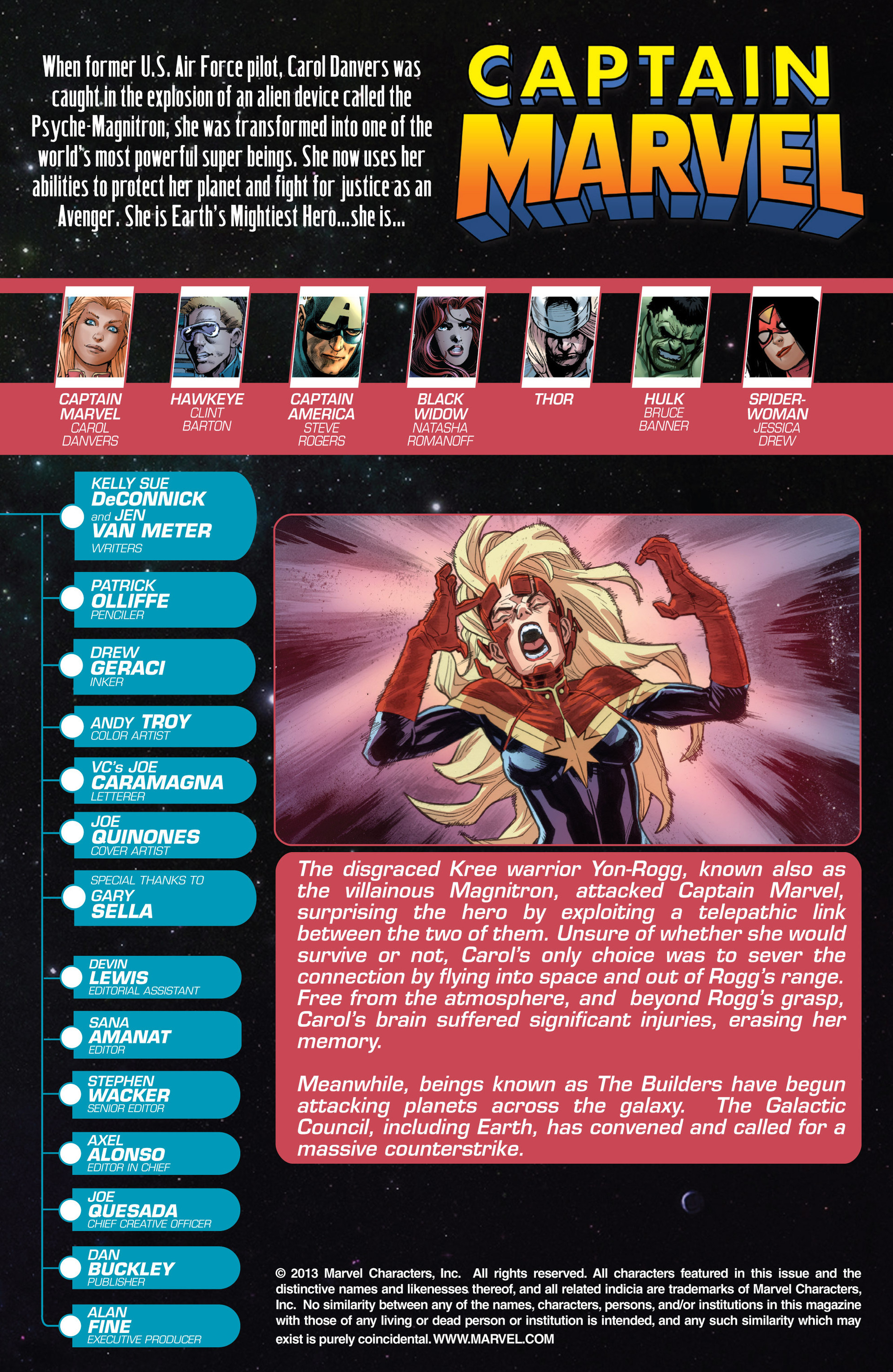 Read online Captain Marvel (2012) comic -  Issue #15 - 2