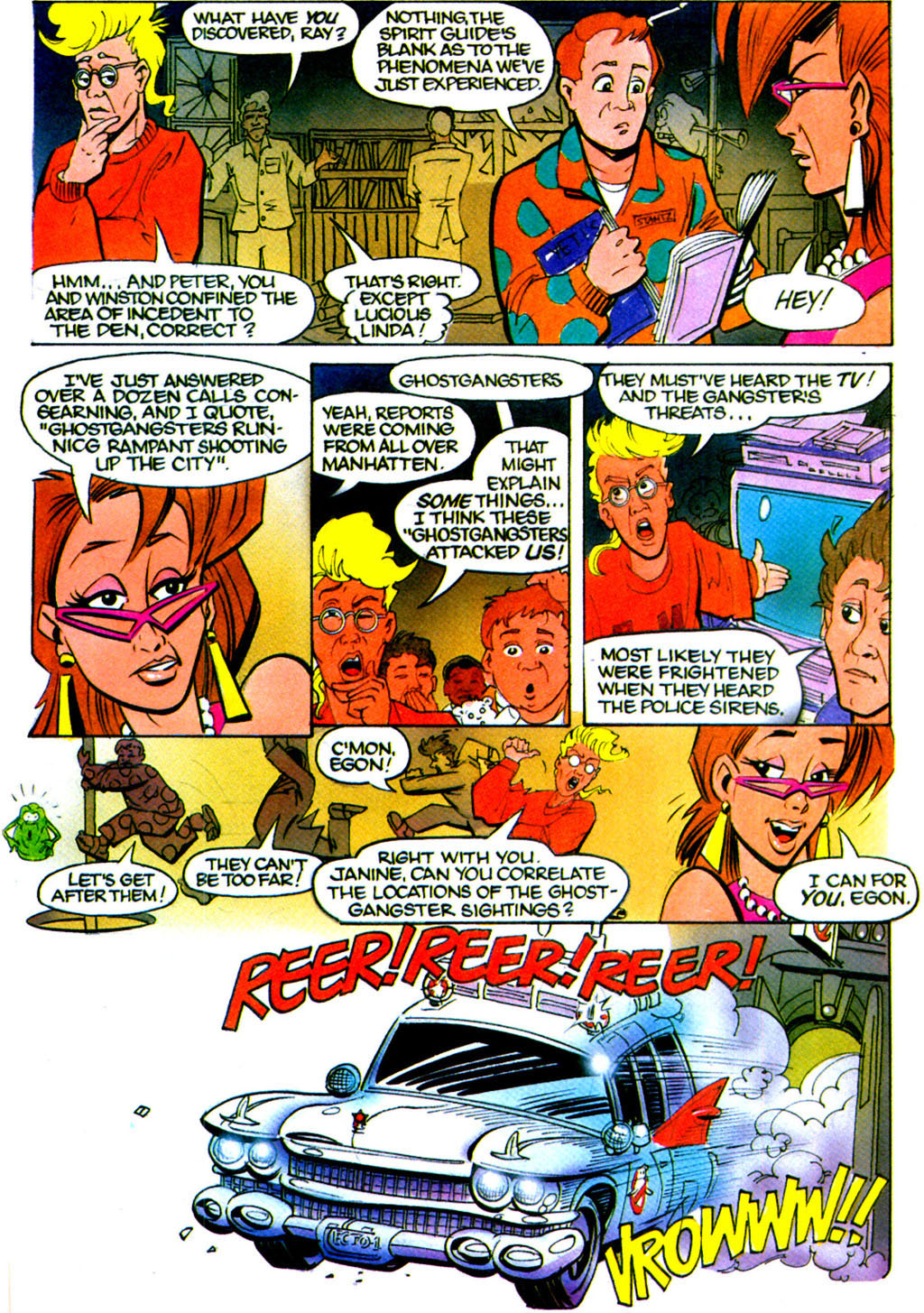 Read online Real Ghostbusters comic -  Issue #4 - 15