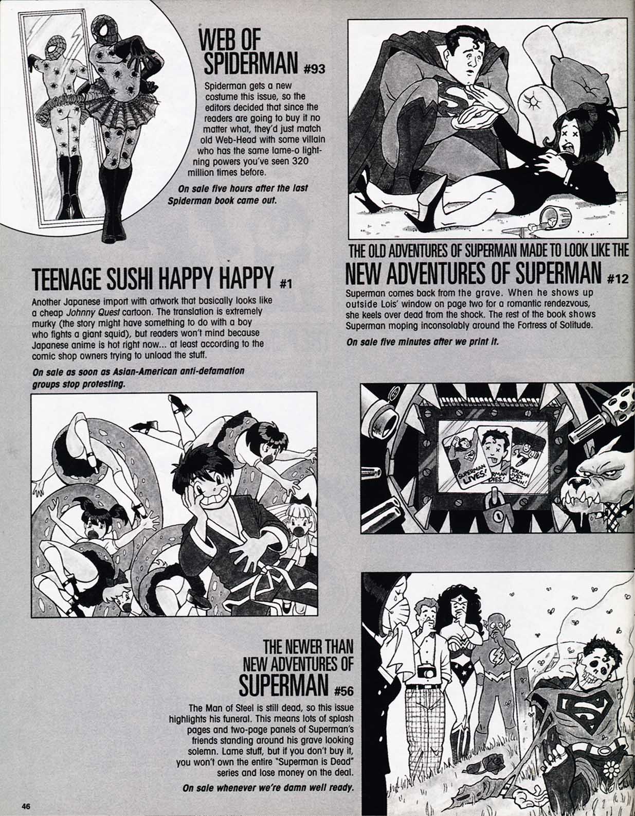 Read online MAD comic -  Issue #382 - 48