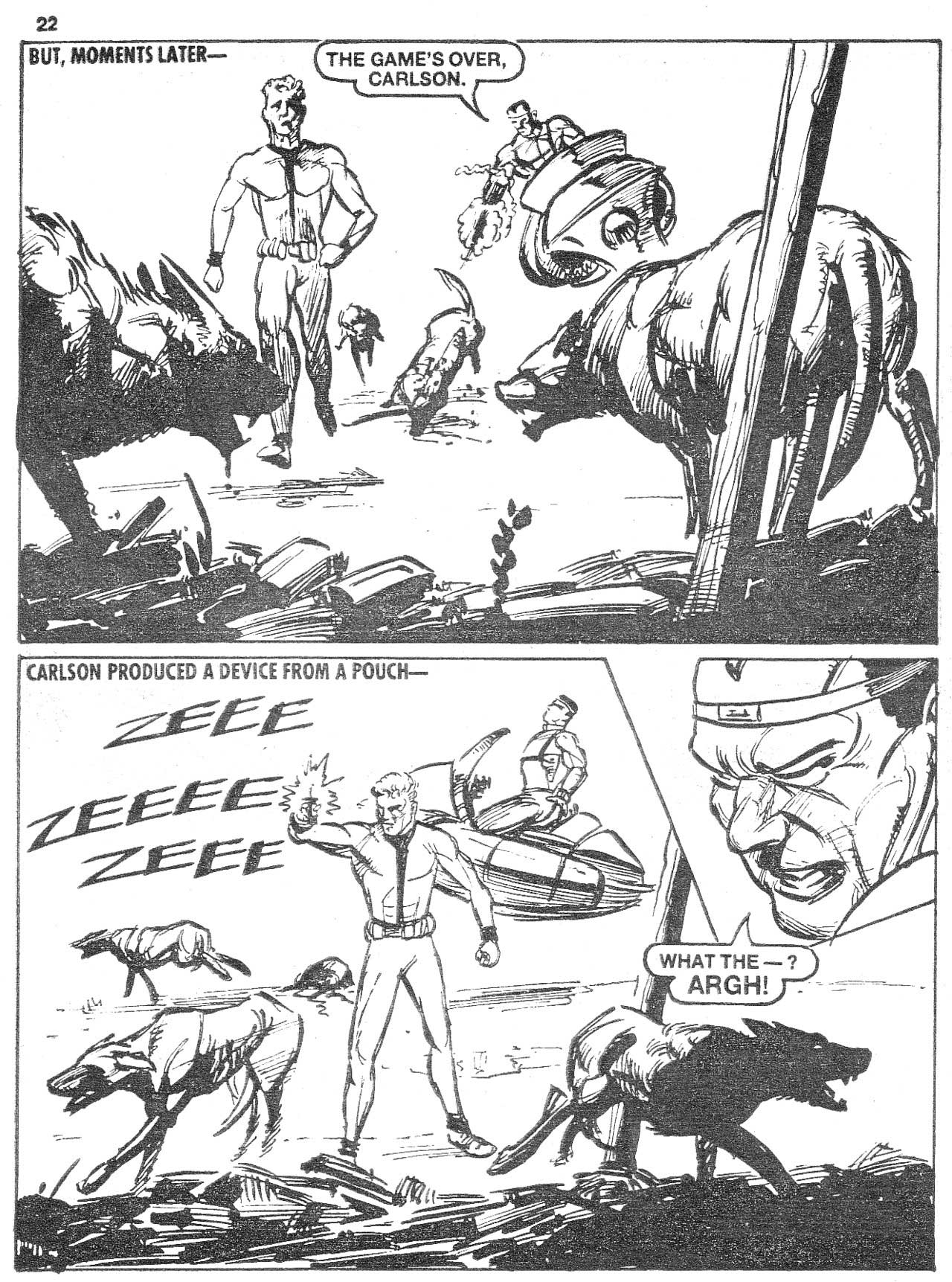 Read online Starblazer comic -  Issue #243 - 22