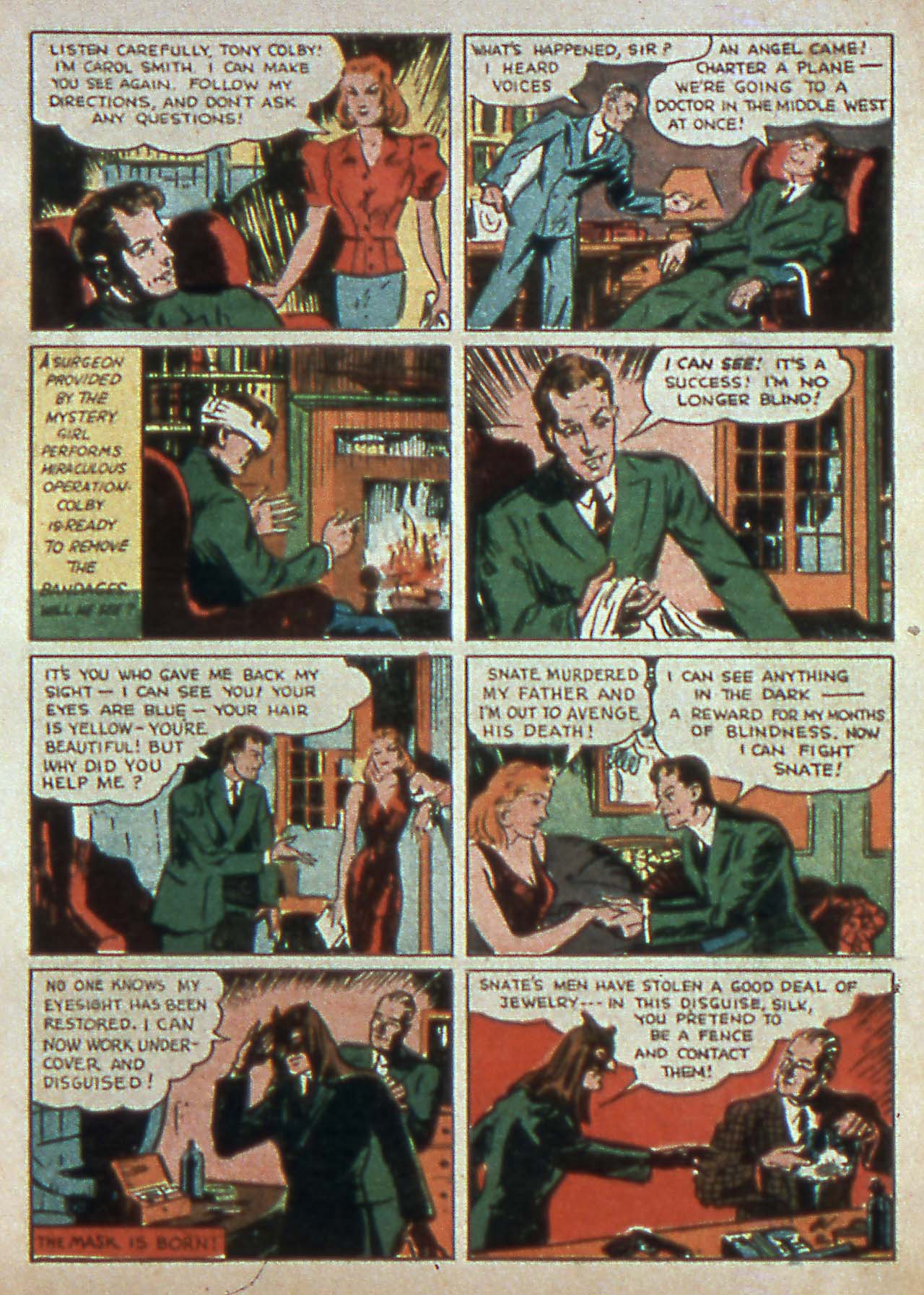 Read online Exciting Comics comic -  Issue #1 - 5